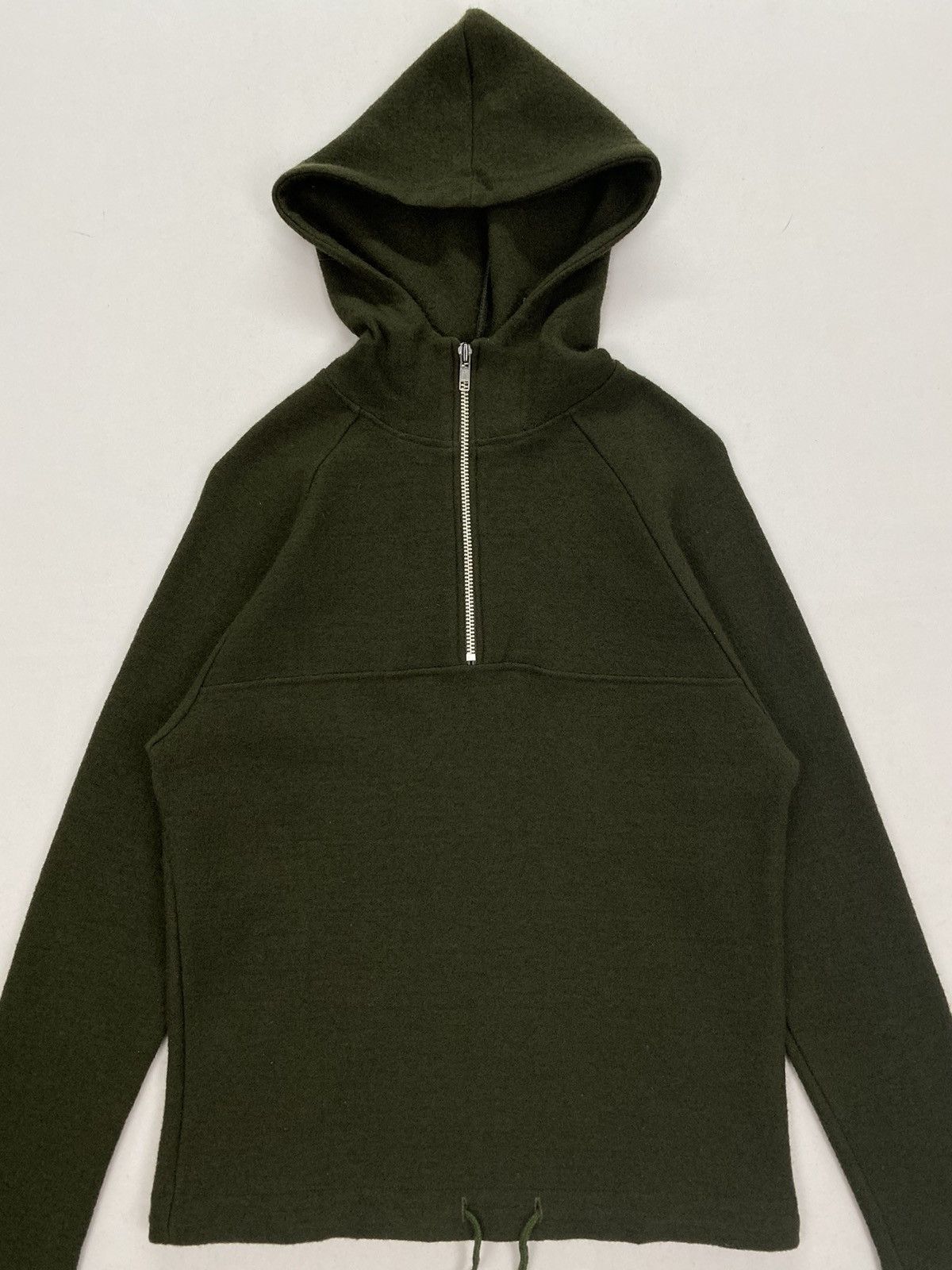 Japanese Brand M. Half Zip Hoodie Size US XXS / EU 40 - 3 Thumbnail