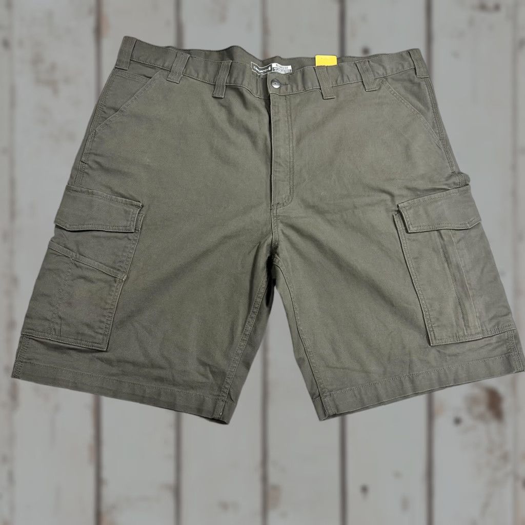 Carhartt Carhartt Shorts Mens 44 Green Rugged Flex Relaxed Fit Canvas Cargo Work Outdoor Size US 44 / EU 60 - 1 Thumbnail