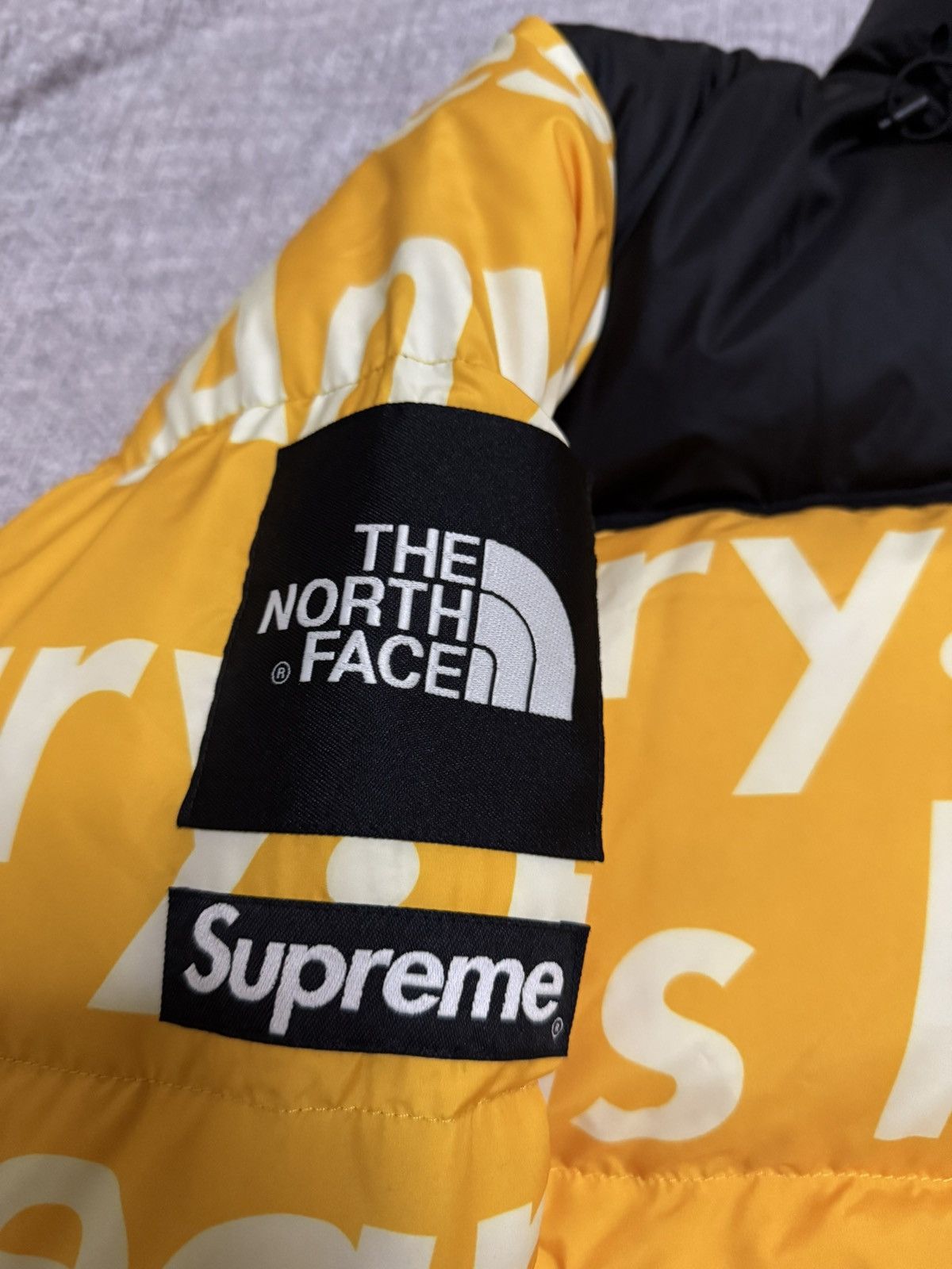 Supreme × The North Face Supreme tnf north yellow bamn by any means nuptse jacket Size US XL / EU 56 / 4 - 2 Thumbnail