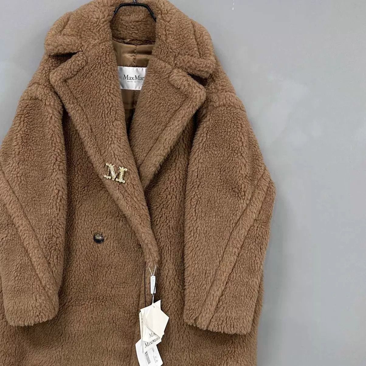 Max Mara MaxMara Brown Teddy Coat XS Size XS / US 0-2 / IT 36-38 - 2 Thumbnail