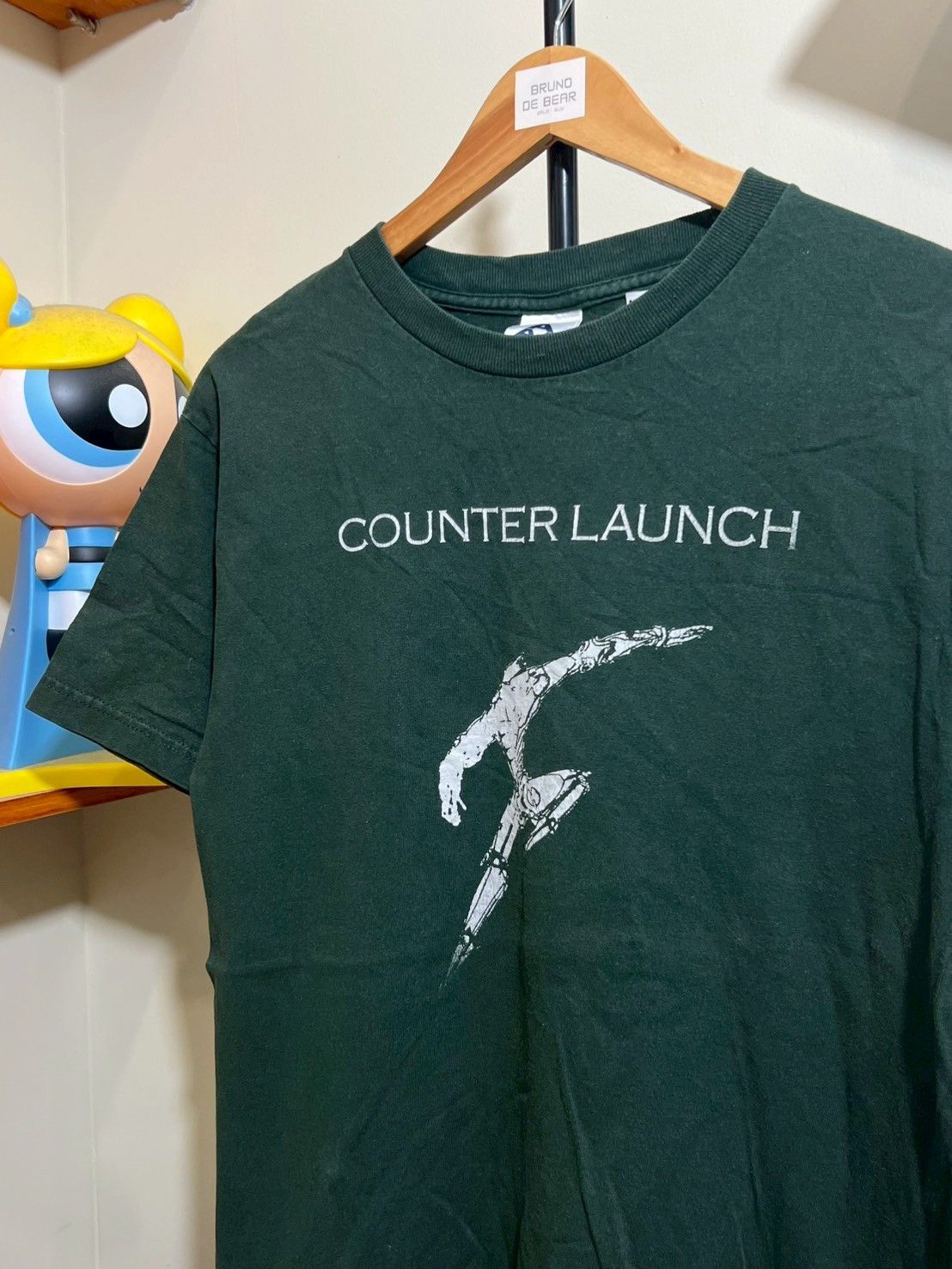Vintage Vintage Counter Launch shirt bnz02 Size US M / EU 48-50 / 2 - 1 Thumbnail