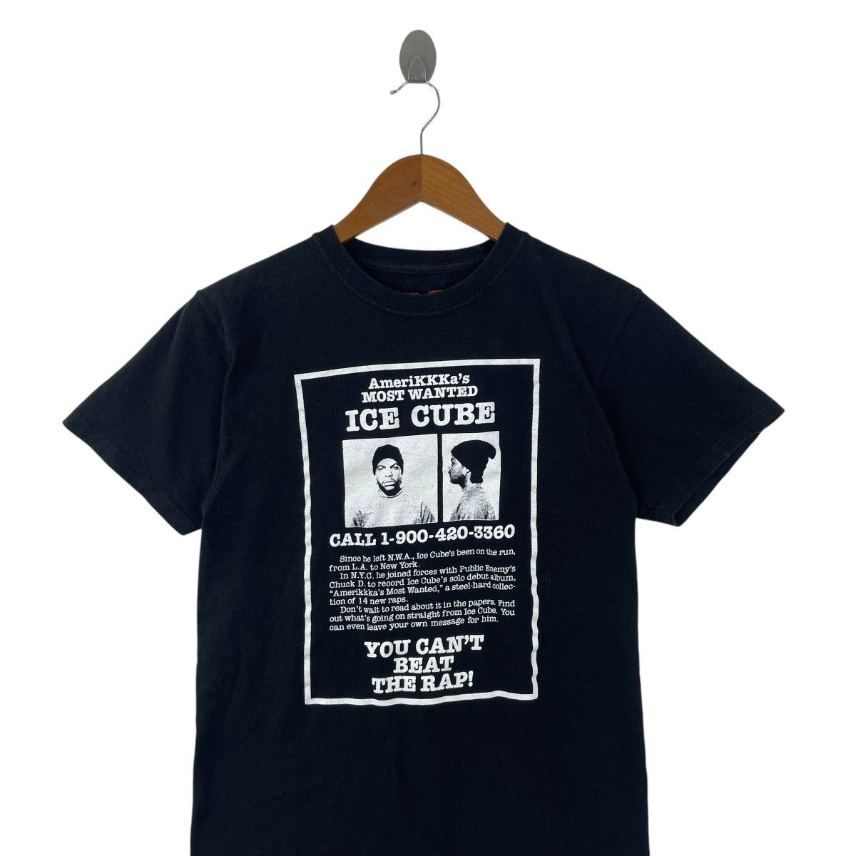 Rap Tees America Most Wanted Ice Cube Hip Hop Rap Tee Shirt Size US M / EU 48-50 / 2 - 2 Thumbnail