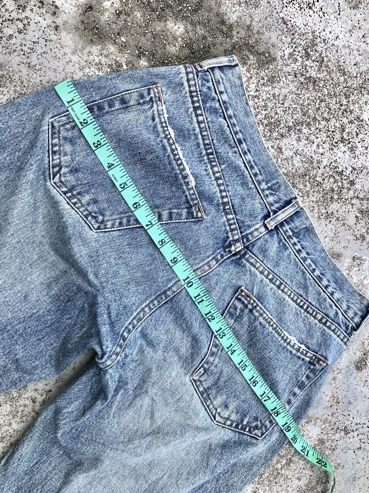 Hypebeast FLARED⚡️⚡️TEQUILA DISTRESSED JEANS Size US 30 / EU 46 - 11 Thumbnail