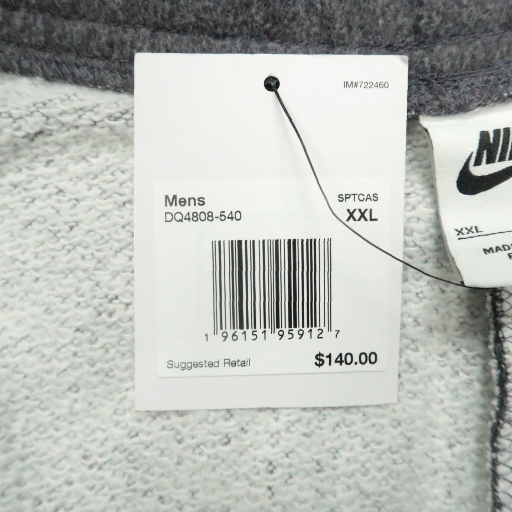 Nike Nike Pants Mens 2XL Purple Tech Fleece Jogger NWT Classic Nike Tech Fleece Pants for Men Size US 39 - 4 Thumbnail