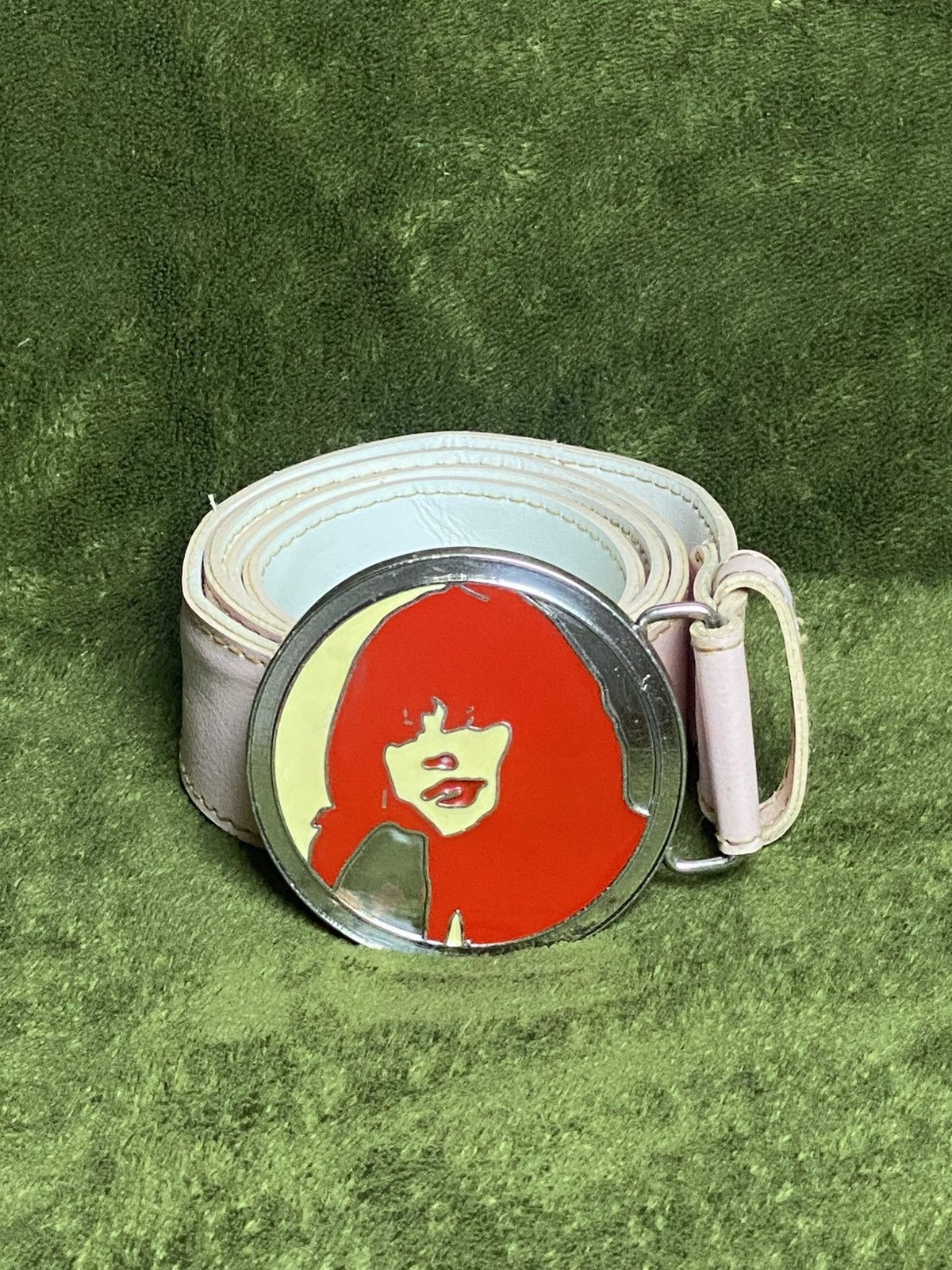 Hysteric Glamour Hysteric glamour girl face logo belt Size 34 - 2 Thumbnail