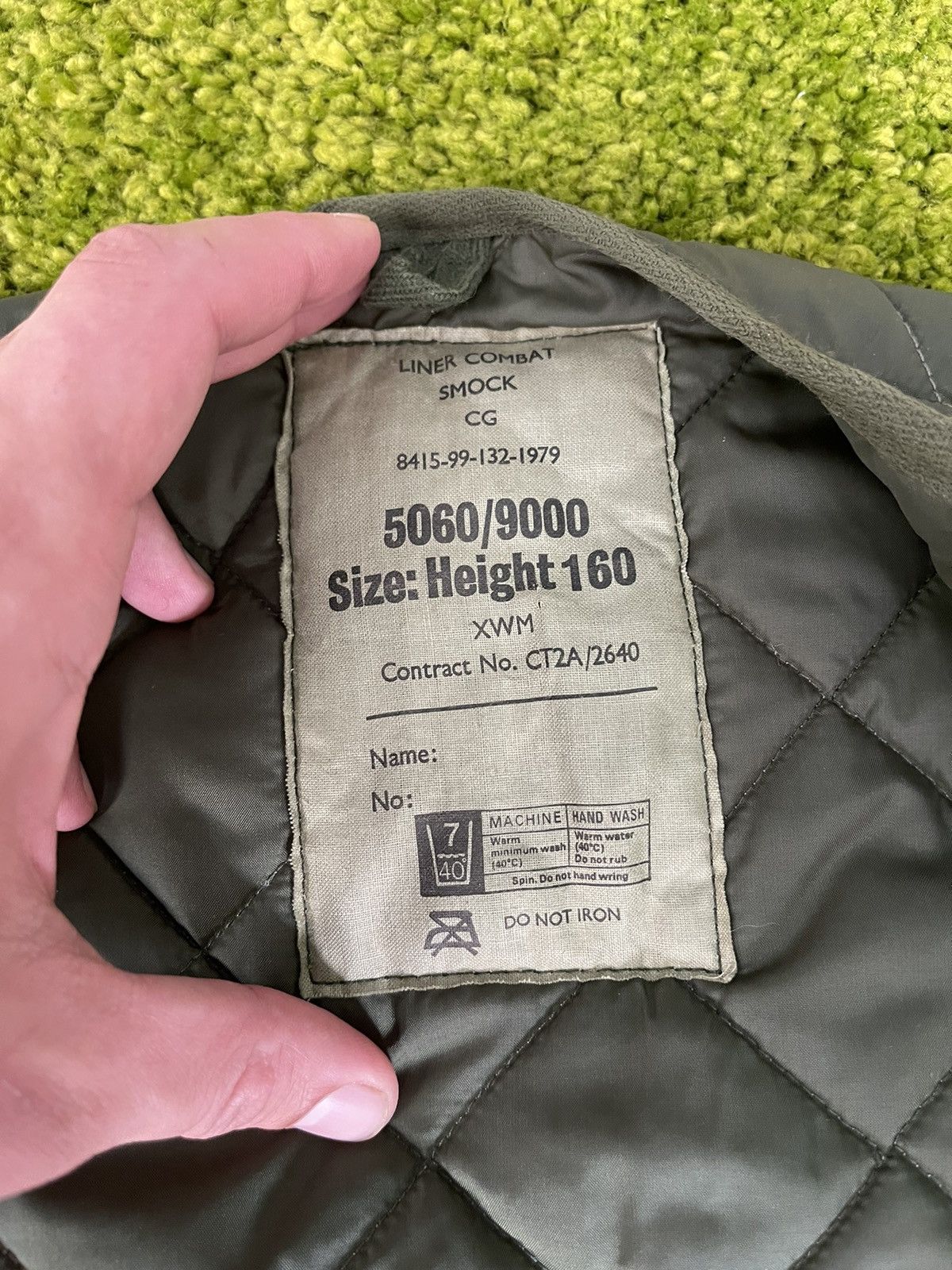 Vintage 🇺🇸 Liner combat smoke vintage quilted vest Size US M / EU 48-50 / 2 - 4 Thumbnail