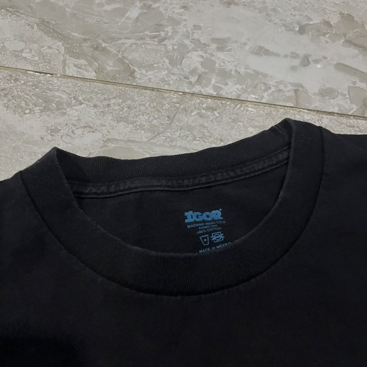 Golf Wang × Golf le Fleur Tyler The Creator Igor Tour Black T-shirt Size US L / EU 52-54 / 3 - 3 Thumbnail