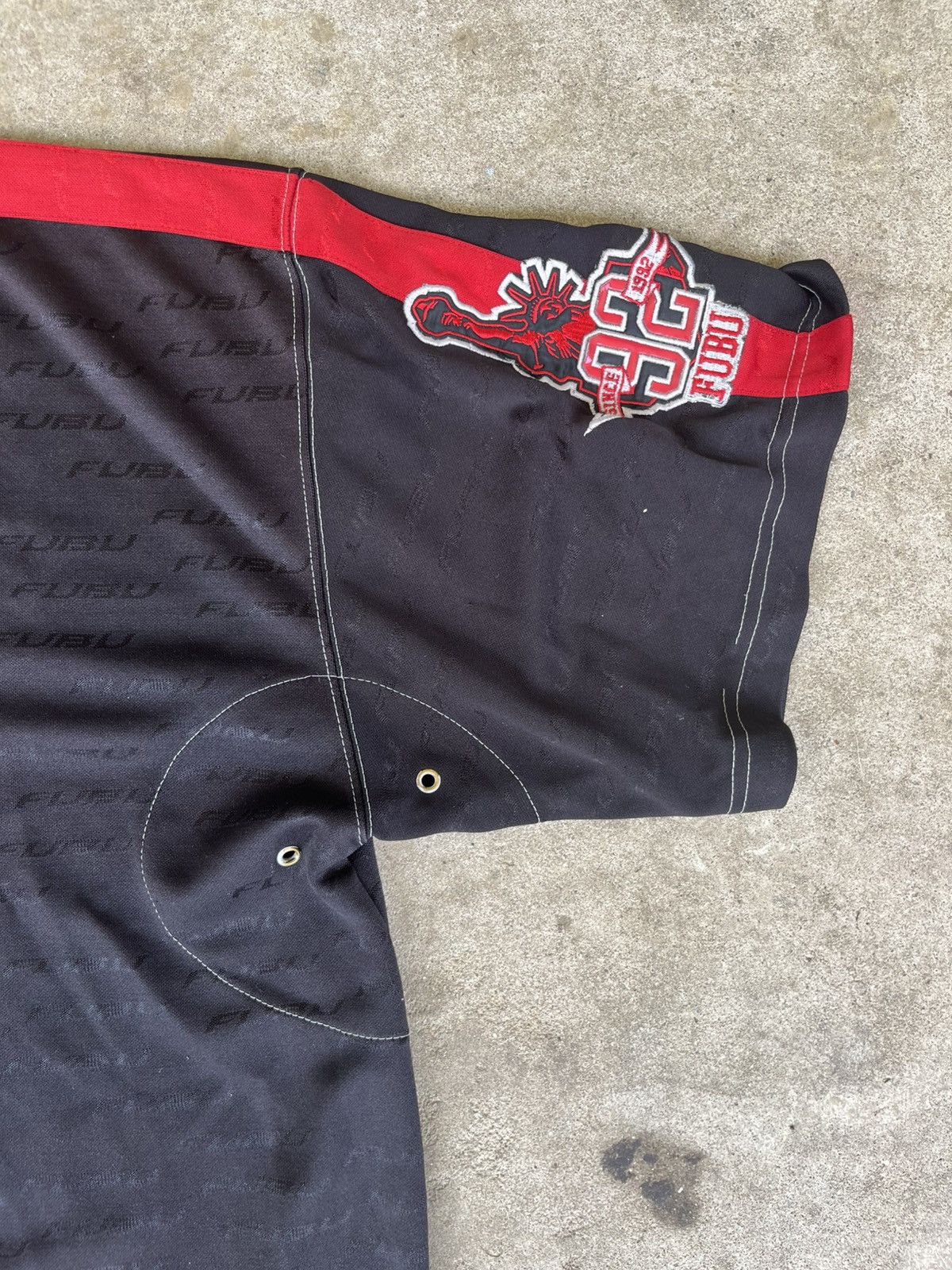 Fubu Crazy Vintage Fubu Jersey XXXL 92’ Size US XXL / EU 58 / 5 - 3 Thumbnail