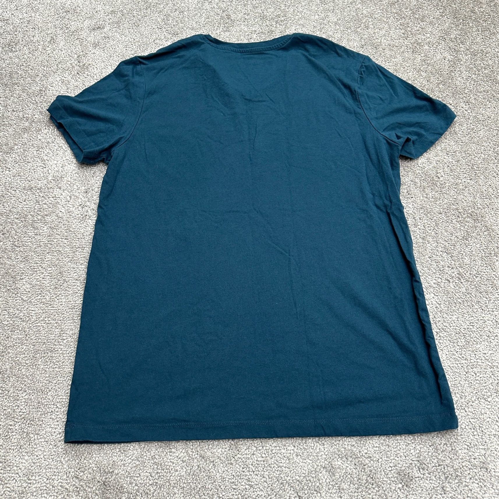 Vintage Goodfellow Lyndale Tee T-Shirt Mens Medium Teal Blue V-Neck Short Sleeve Basic Size US M / EU 48-50 / 2 - 2 Thumbnail