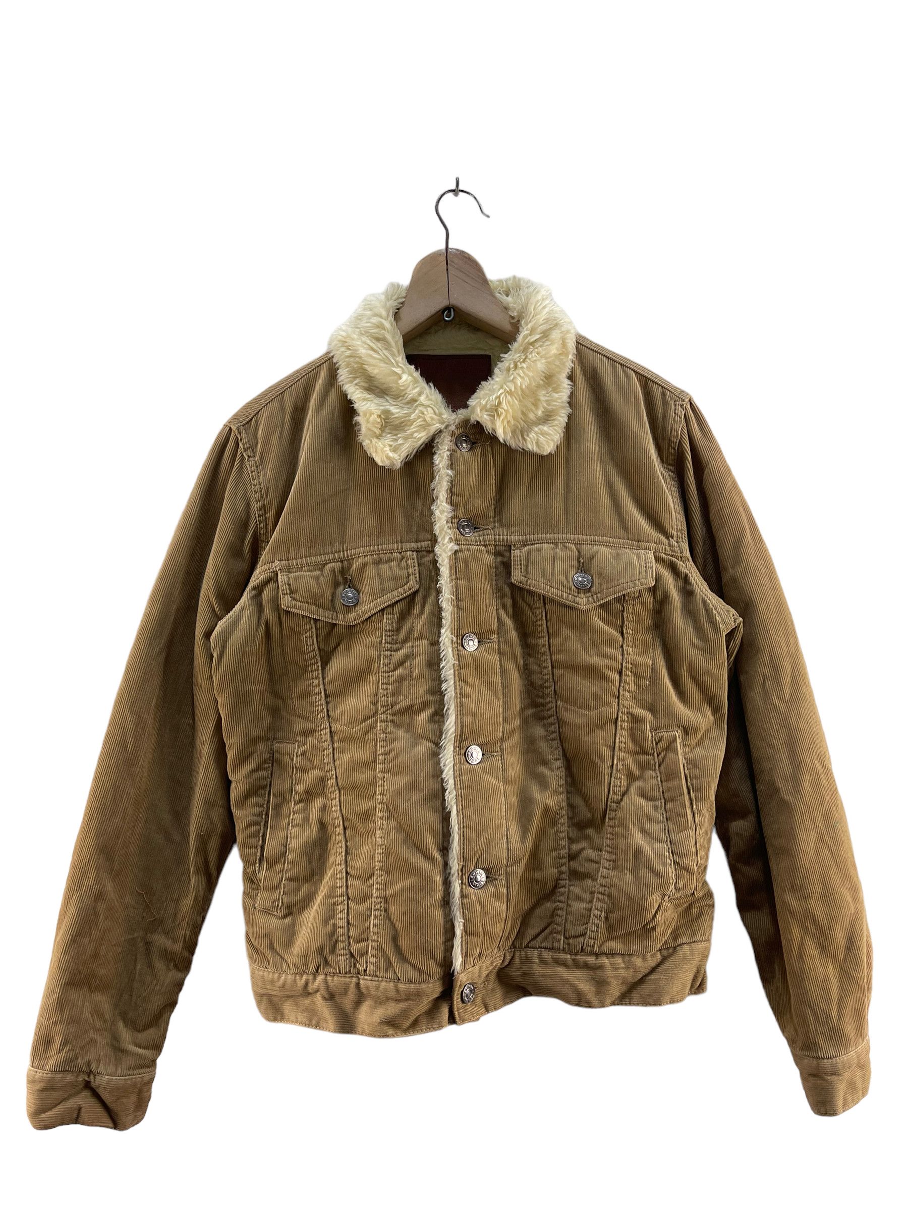 Edwin Vintage Edwin Sherpa Corduroy Jacket Size US S / EU 44-46 / 1 - 1 Thumbnail