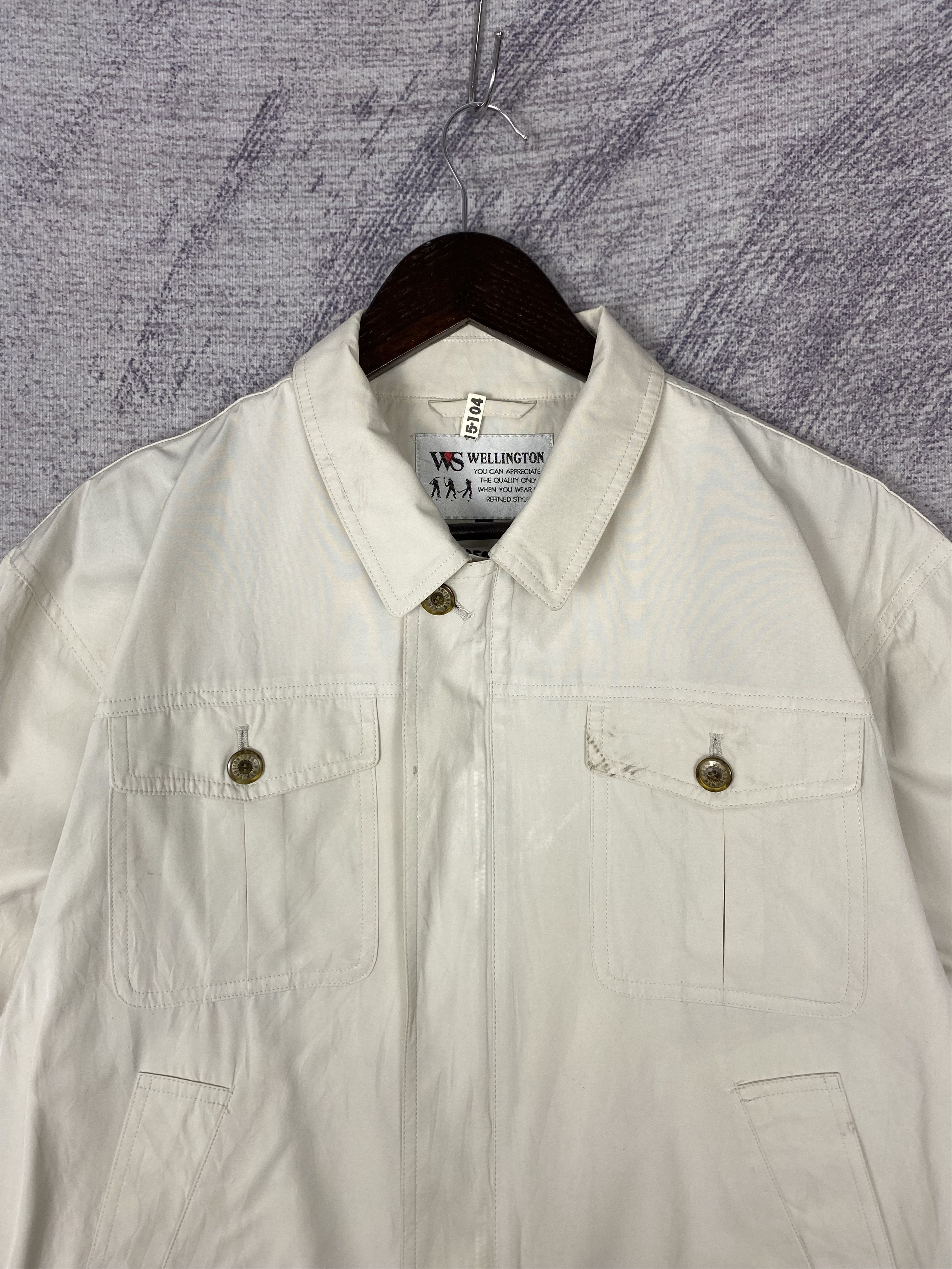 Japanese Brand Vintage Wellington Multi Pocket Light Jacket Size US M / EU 48-50 / 2 - 2 Thumbnail