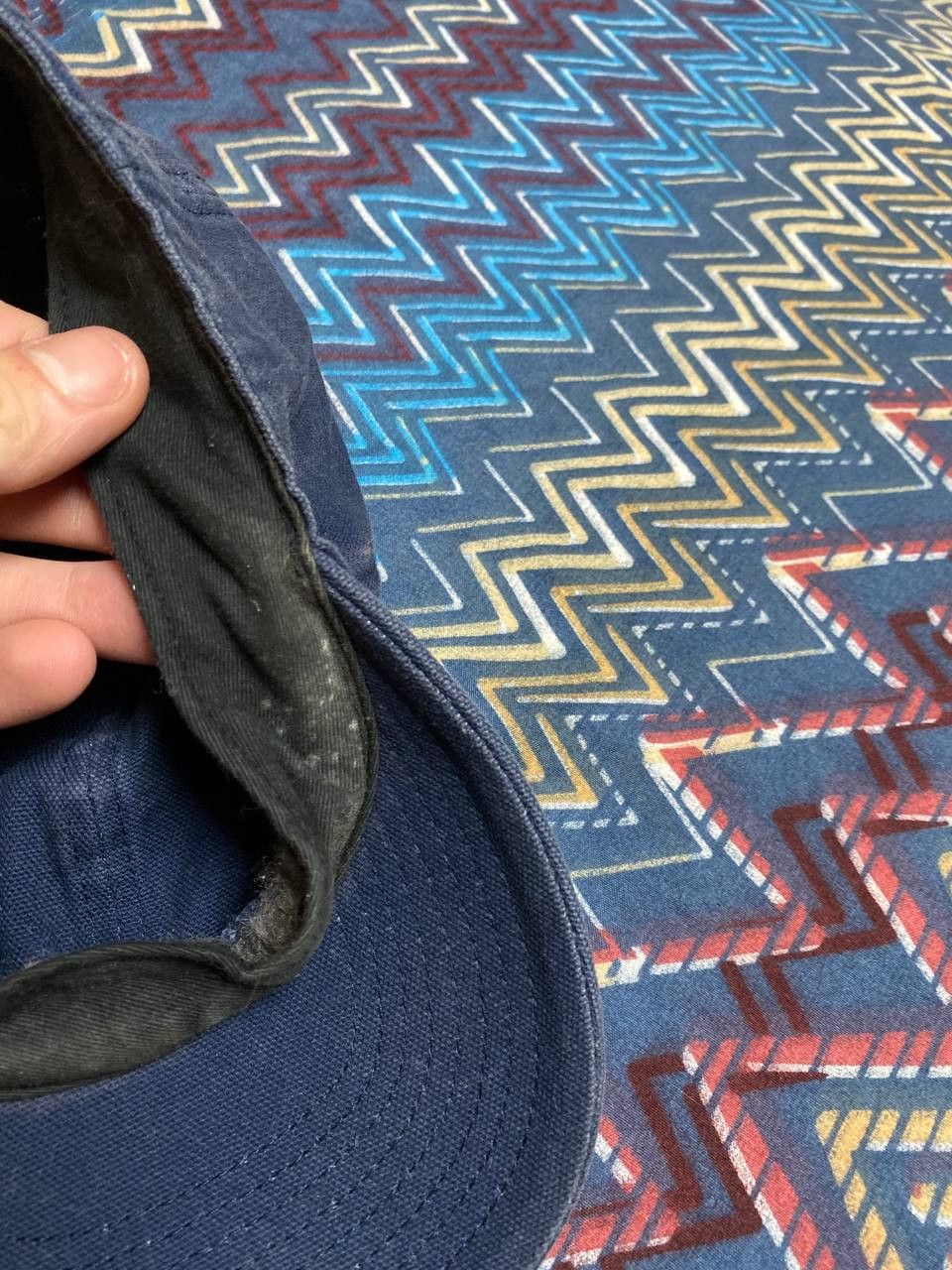 Nike × Vintage Vintage Nike Faded Cap Drill streetwear style cap Size ONE SIZE - 11 Thumbnail