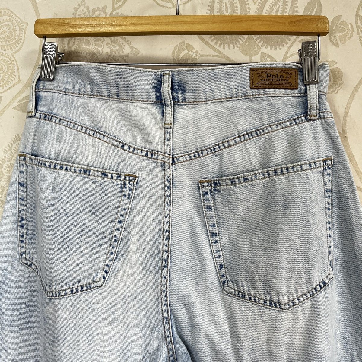 Vintage Vintage Flared Polo Ralph Lauren Denim Jeans Size US 29 - 21 Thumbnail