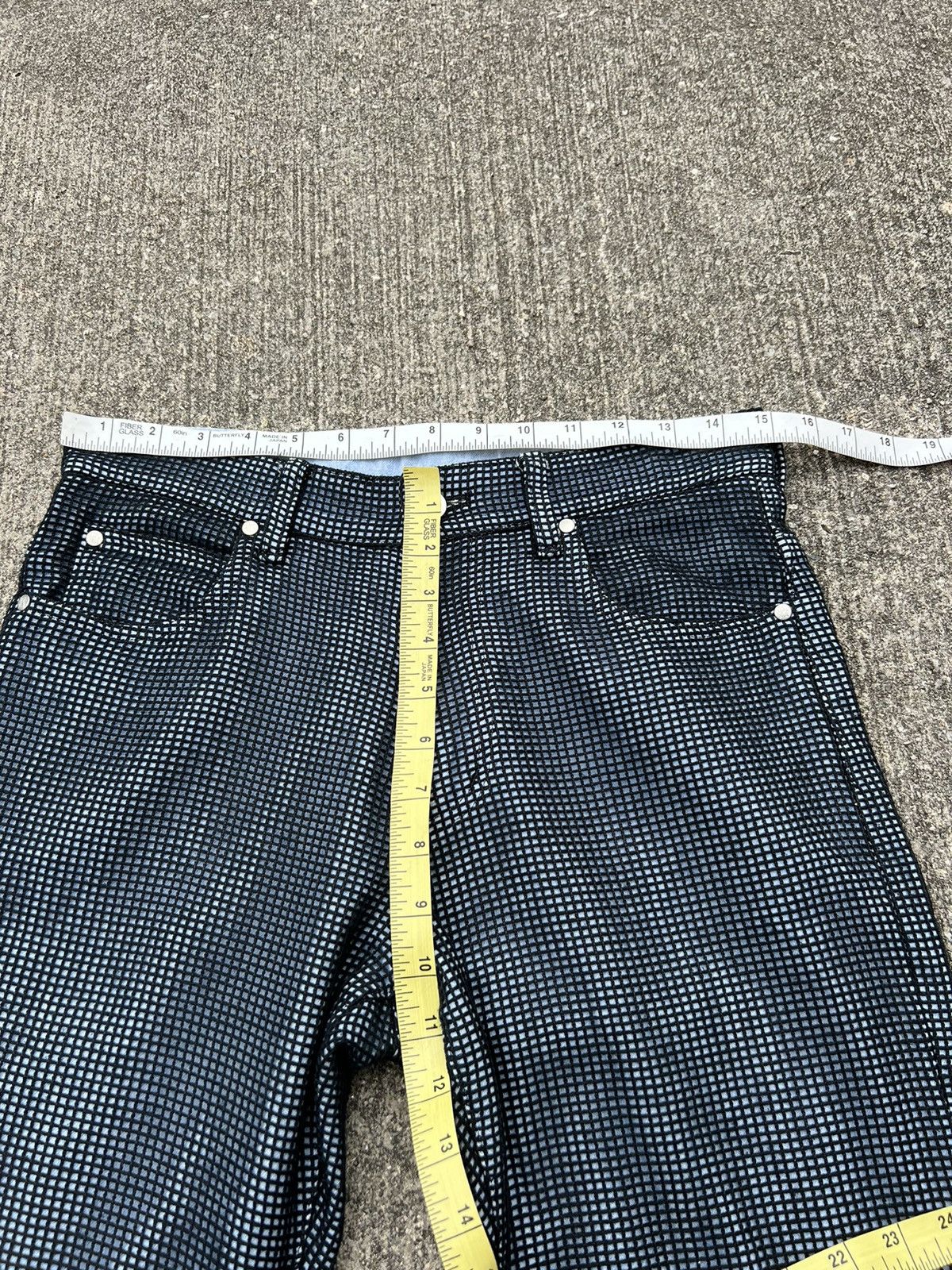 Jean Paul Gaultier Vintage Jean Paul Gaultier Paris Mesh Denim Flare Jeans Size US 30 / EU 46 - 3 Thumbnail