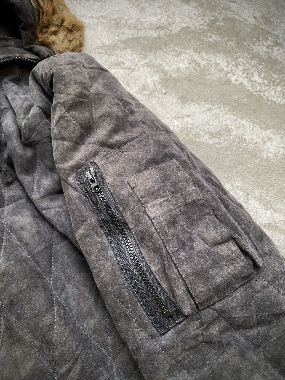 Japanese Brand JAPANESE BRAND BLUE5 TOKYO JAPAN FUR FADED JACKET Size US L / EU 52-54 / 3 - 3 Thumbnail