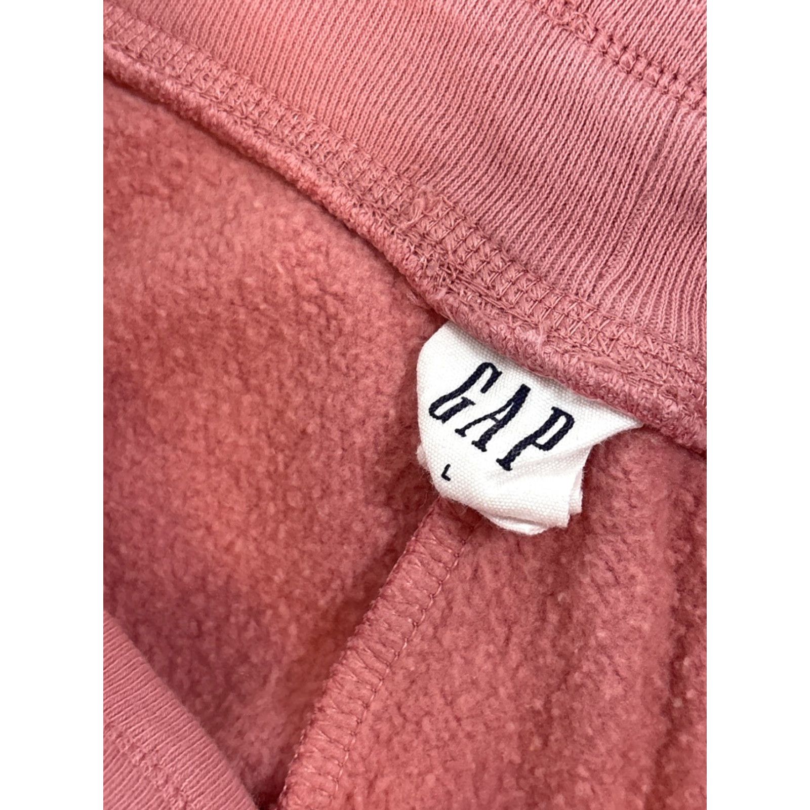 Gap VINTAGE Gap Sweatpants Womens Large Pink Spell Out Baggy Wide Y2K Womens Size 36" / US 14 / IT 50 - 5 Thumbnail