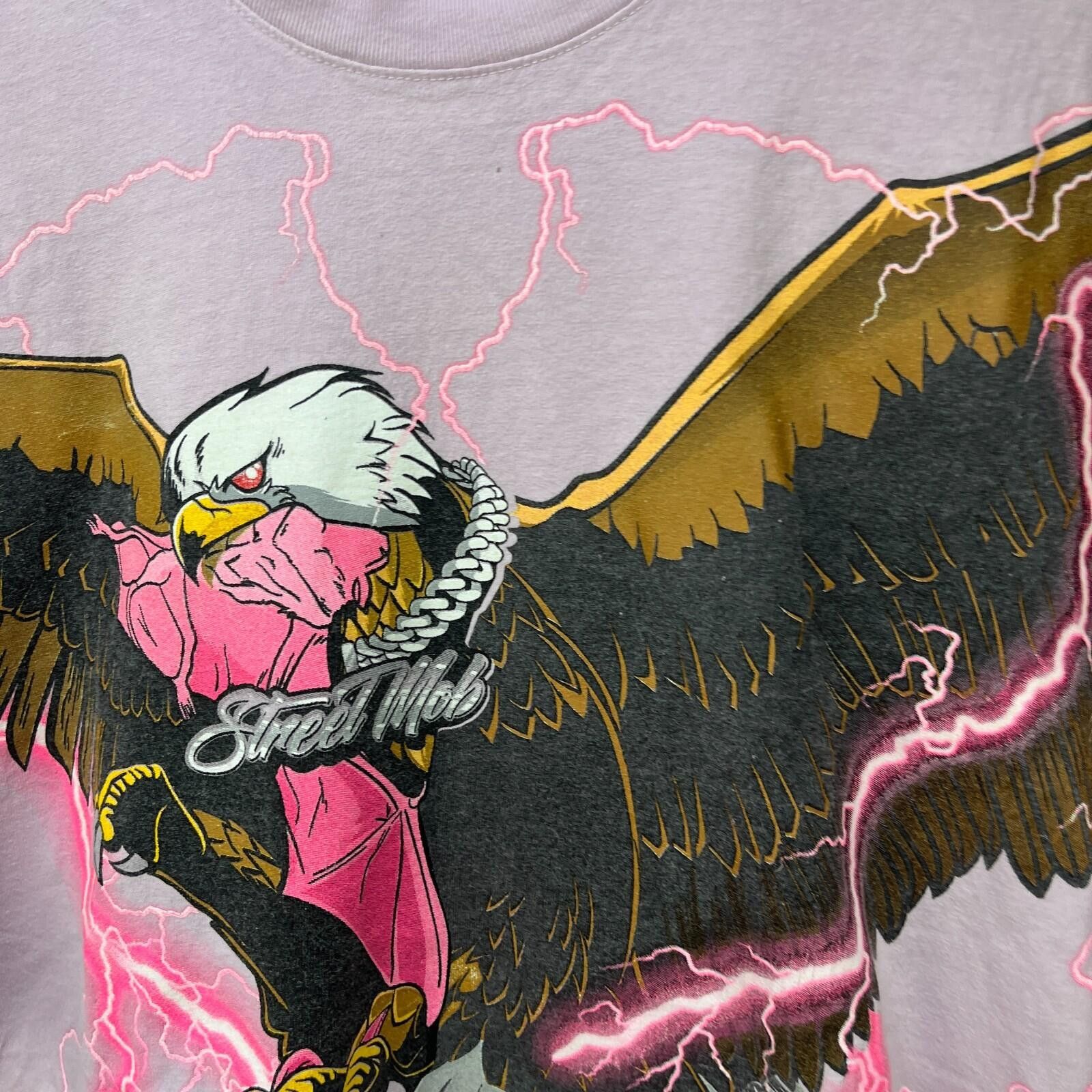Vintage Street Mob Que Onda Thunder Eagle T Shirt Fuerza Regida L Size US L / EU 52-54 / 3 - 5 Thumbnail