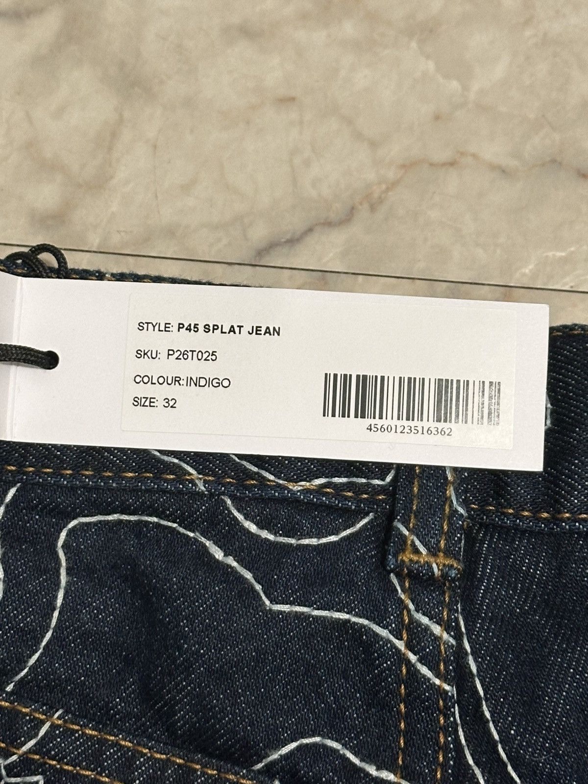 Palace PALACE P45 SPLAT DENIM JEANS SIZE 32 Size US 32 / EU 48 - 5 Thumbnail