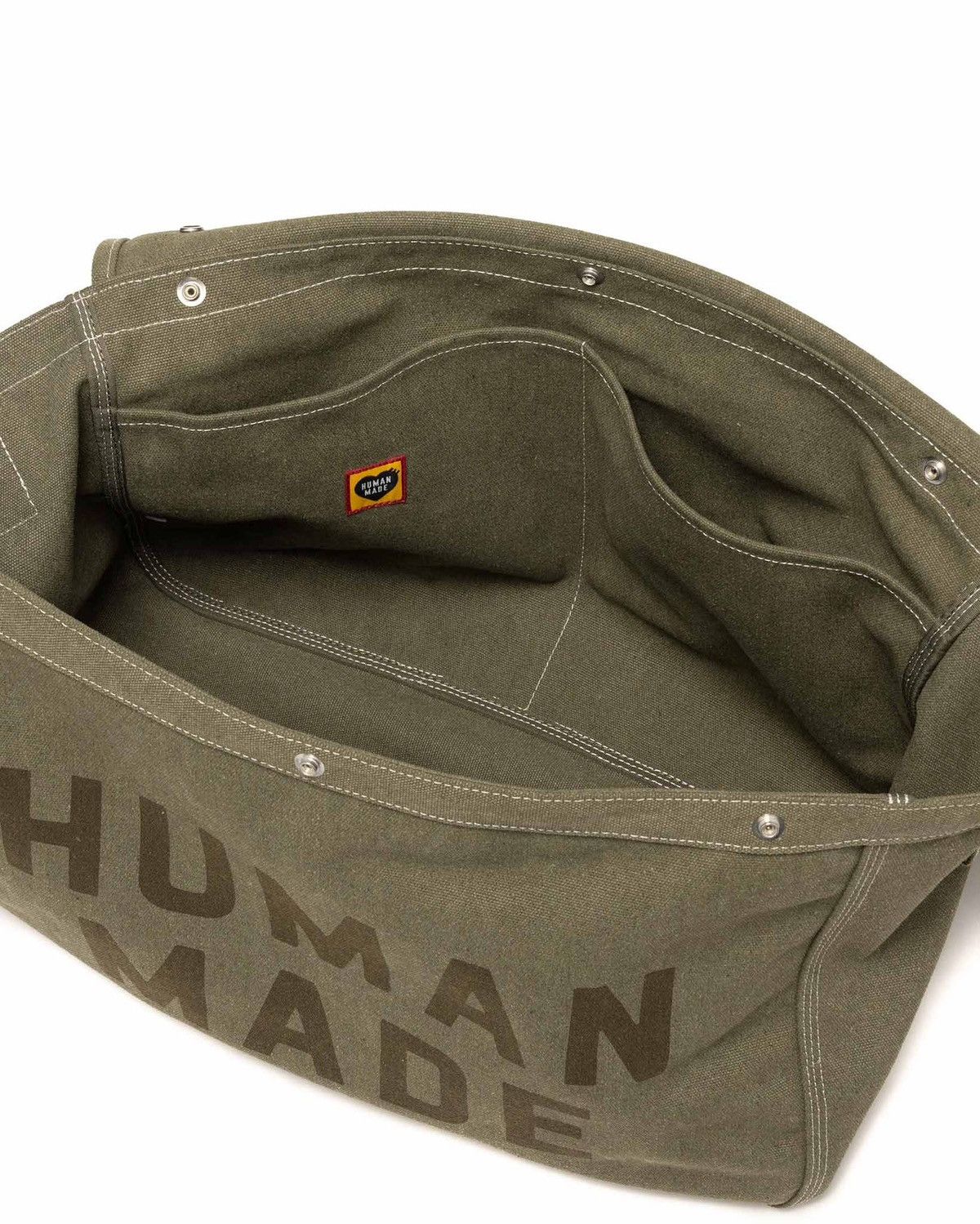 バッグ HUMAN MADE Mail Bag \"Olive Drab\" Human Made - Human Made Mail Bag | HBX - Globally Curated