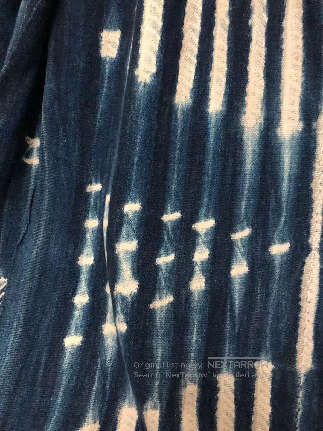 Visvim Vintage Indigo African Dyed Shawl. Size ONE SIZE - 9 Thumbnail