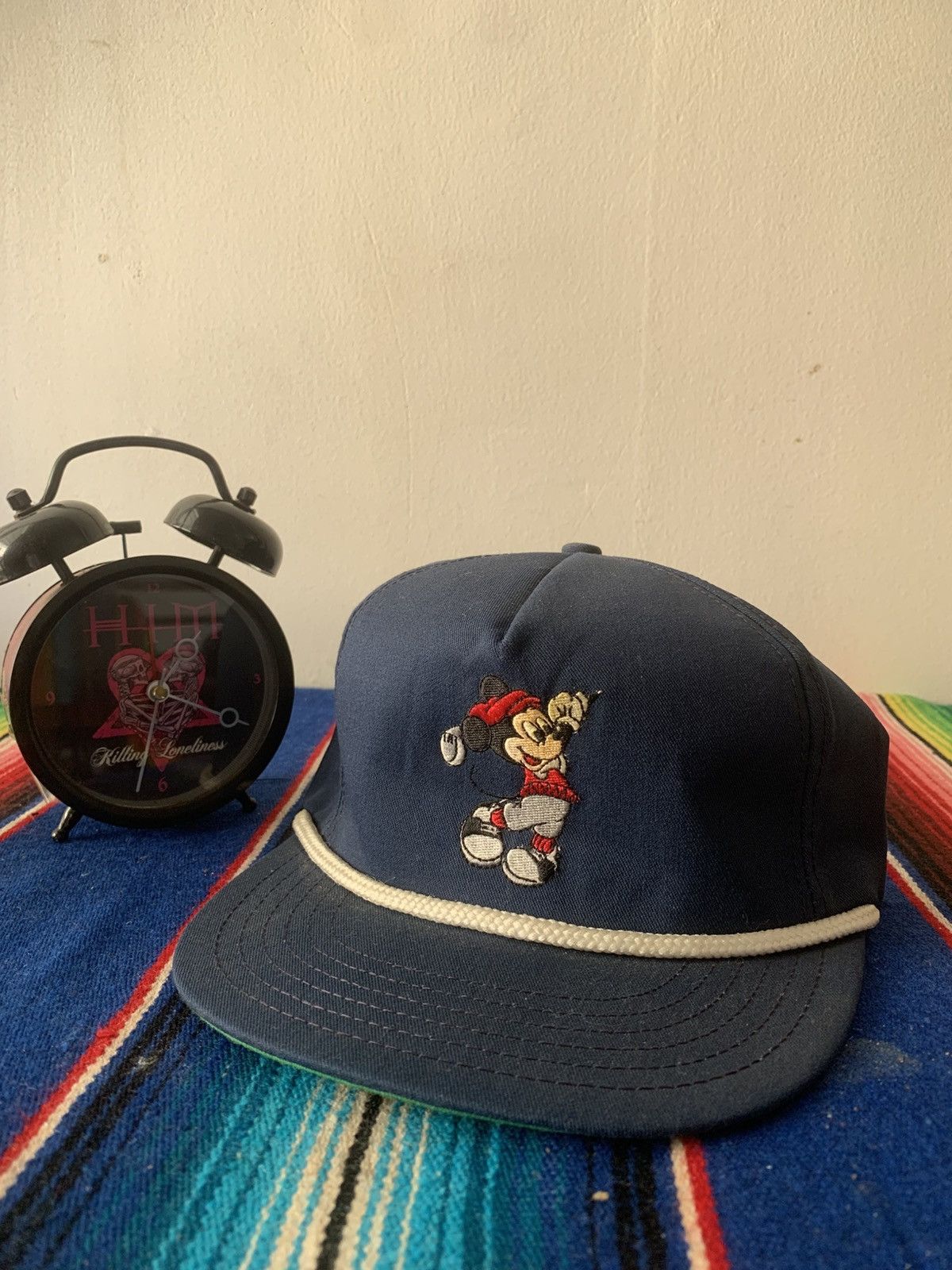 Disney Vintage Mickey Mouse SnapBack Hat Size ONE SIZE - 1 Thumbnail