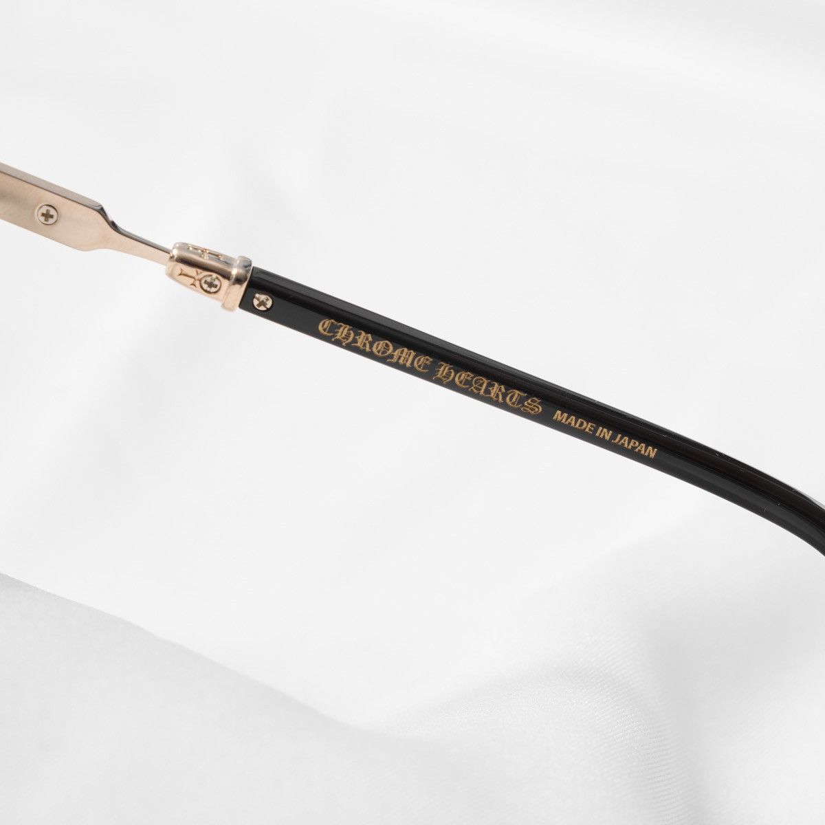 Chrome Hearts CHROME HEARTS VERTICAL SMILE II CLASSIC BROWN - GOLD PLATED GLASSES Size ONE SIZE - 4 Thumbnail