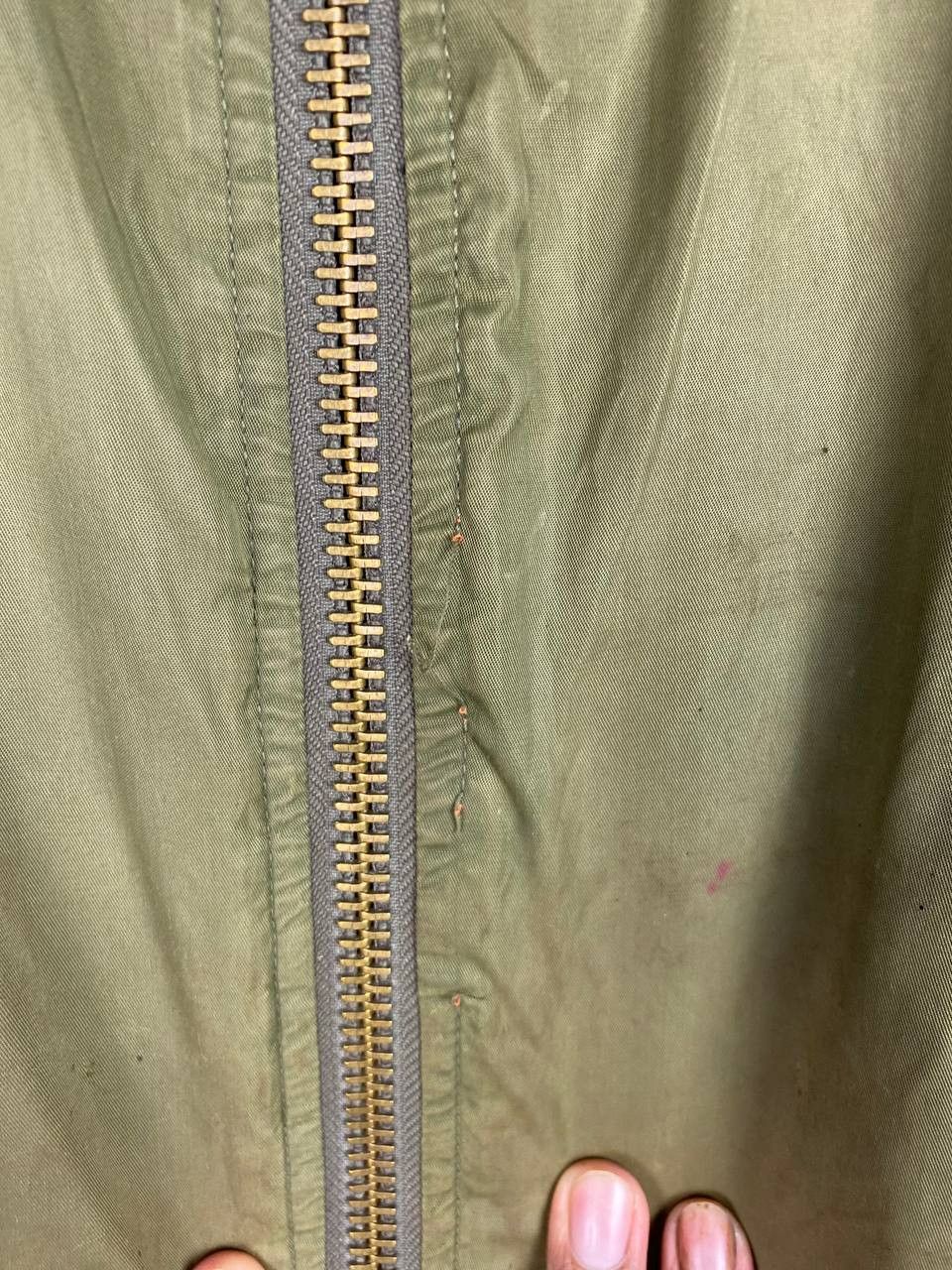 Japanese Brand vintage japanese brand thrashed bomber jacket Size US XXL / EU 58 / 5 - 7 Thumbnail
