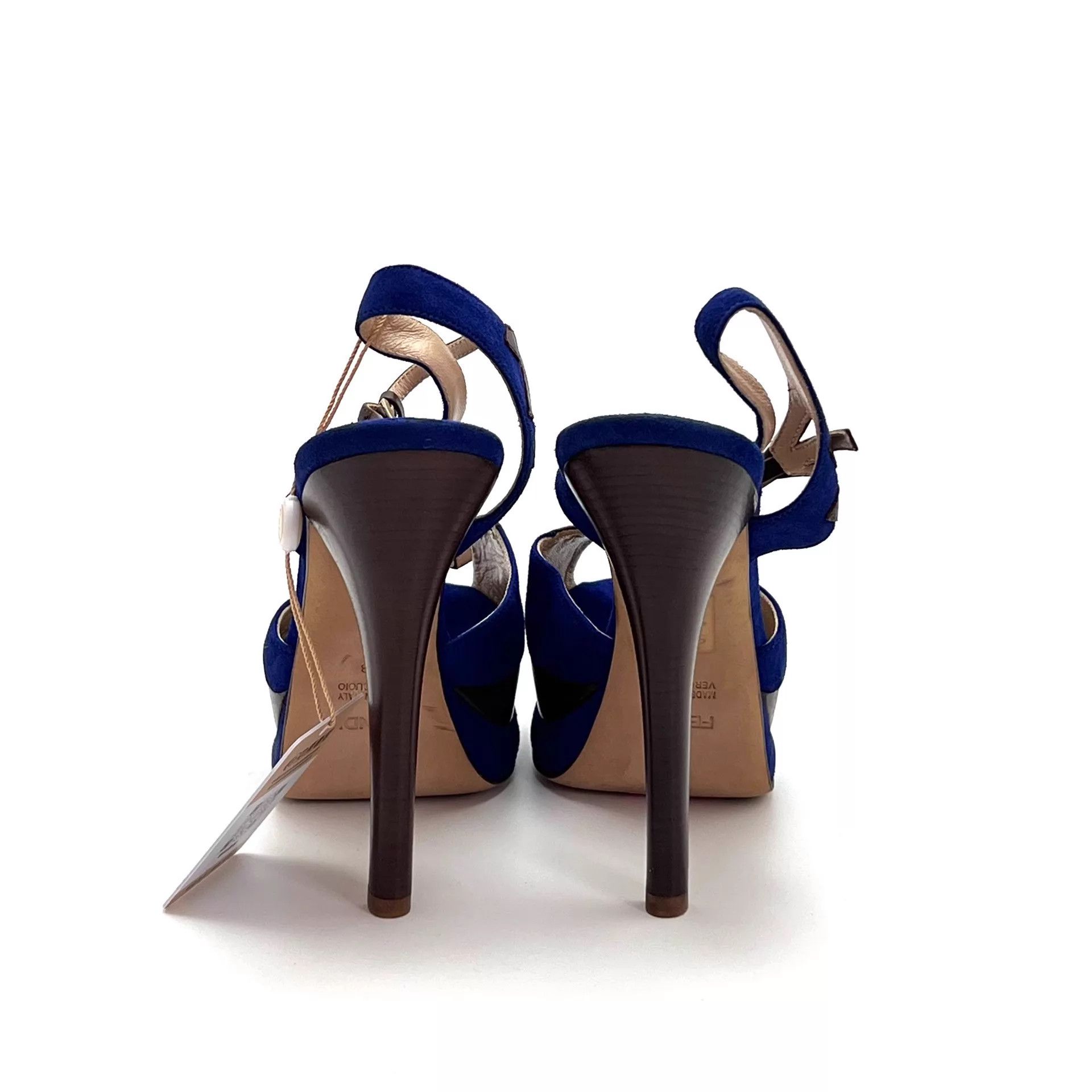 Fendi FENDI Women's 38 Heels w/ Auth Tag 3052604152530 Size US 7.5 / IT 37.5 - 4 Thumbnail