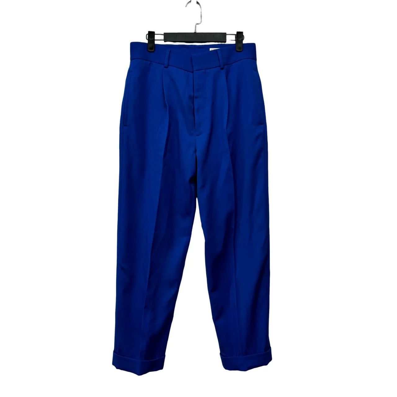 Alexander McQueen Alexander McQueen Blue Cuffed Casual Pants Size US 34 / EU 50 - 1 Thumbnail