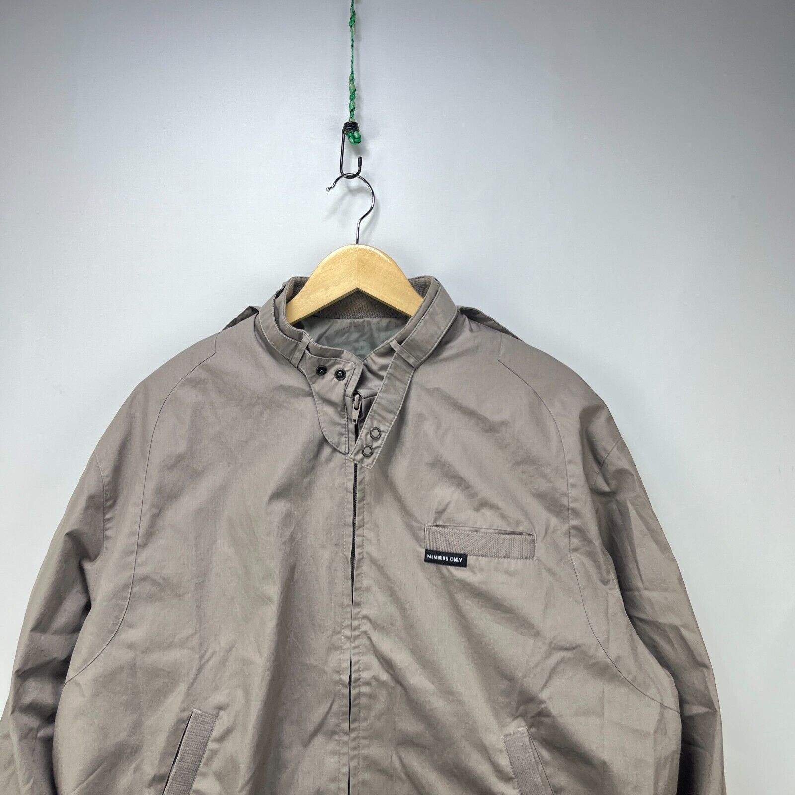 Members Only × Vintage Vintage 90s Members Only Jacket Large Windbreaker Size US L / EU 52-54 / 3 - 2 Thumbnail