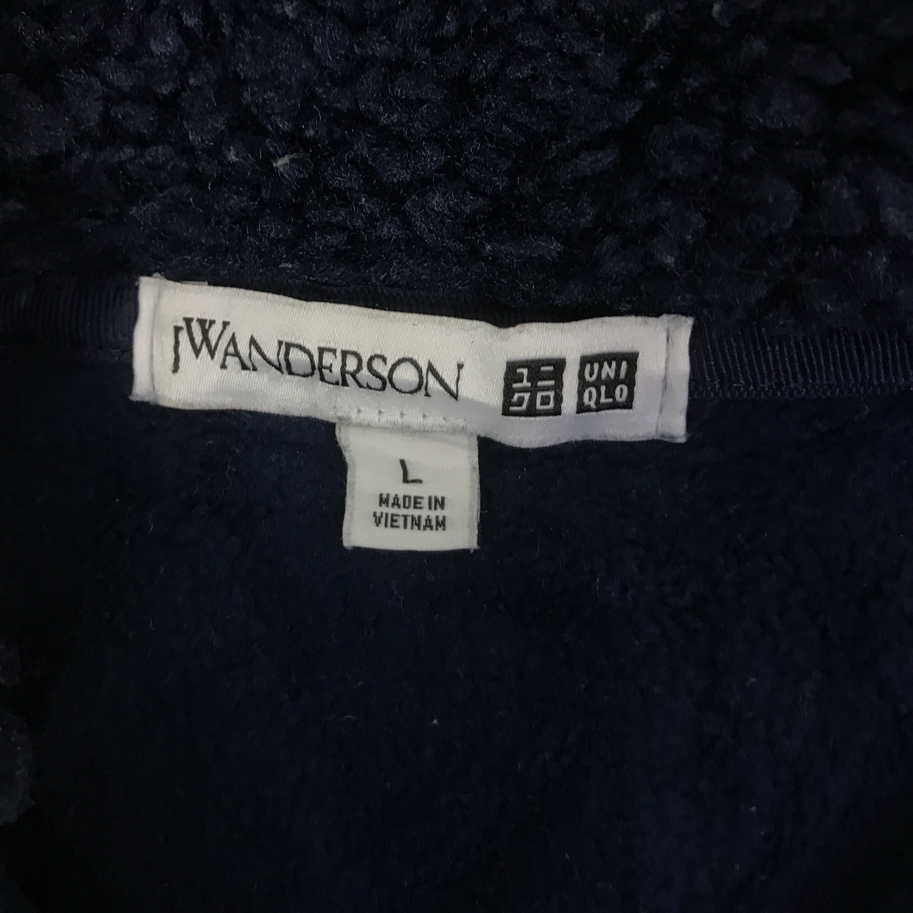 Japanese Brand Jw.Anderson fleece Vest jacket K110B20 Size US L / EU 52-54 / 3 - 6 Thumbnail