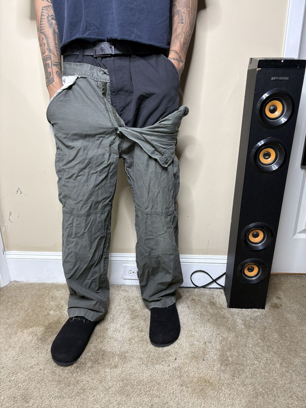 Vintage Custom Double Cargos Size US 36 / EU 52 - 1 Thumbnail