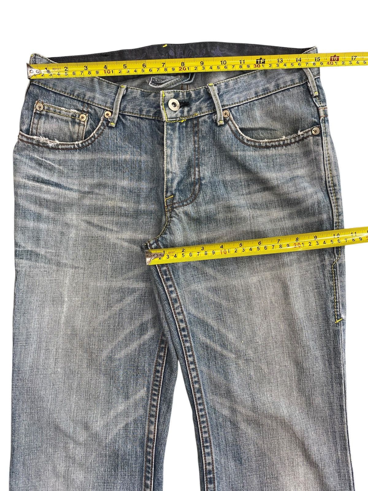 Levi's Levi’s Vintage Whiskers Blue Wash Style Bootcut Jeans Size US 30 / EU 46 - 9 Thumbnail