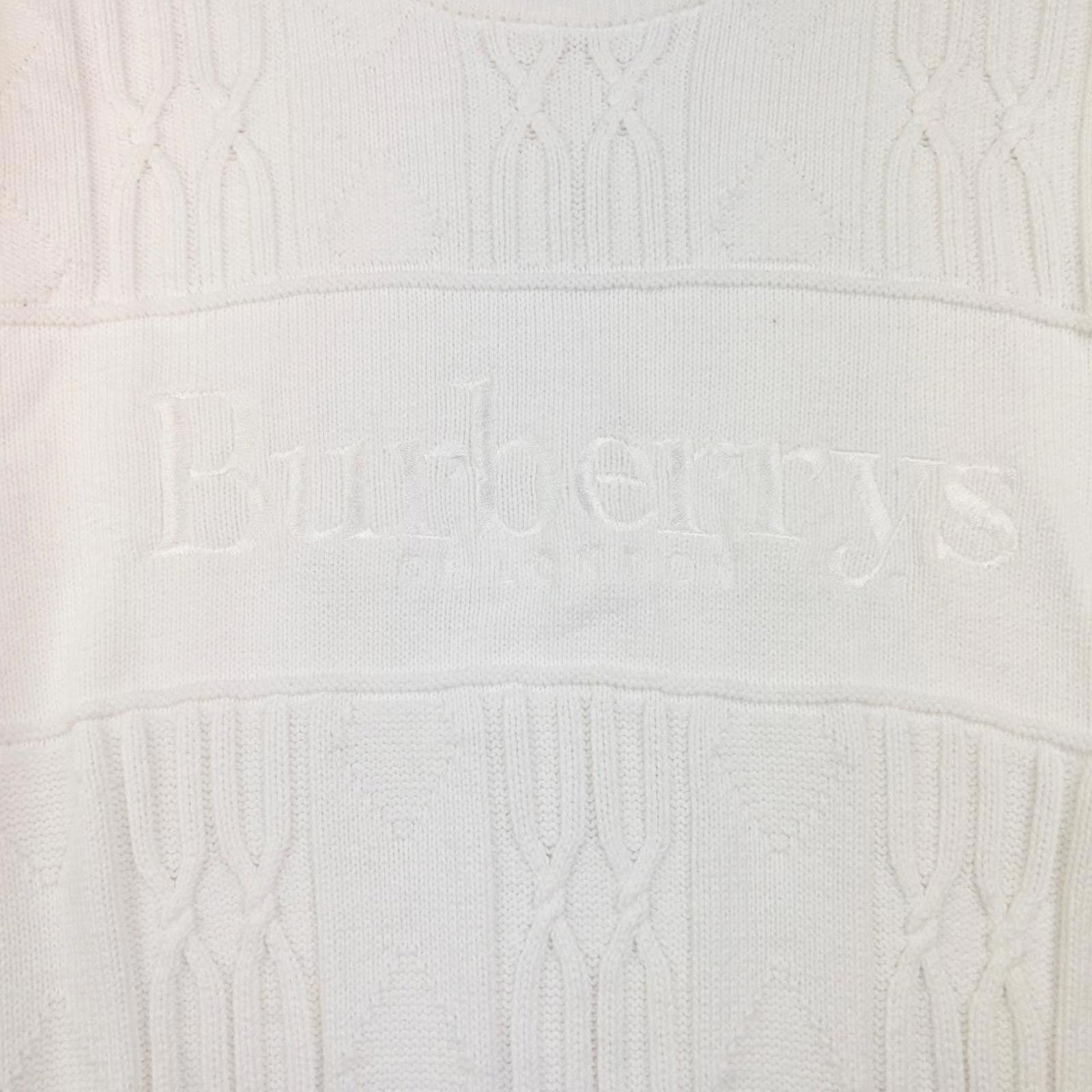 Burberry Vintage Burberry Embroidered Cable Knit Jumper Size S Size US S / EU 44-46 / 1 - 4 Thumbnail