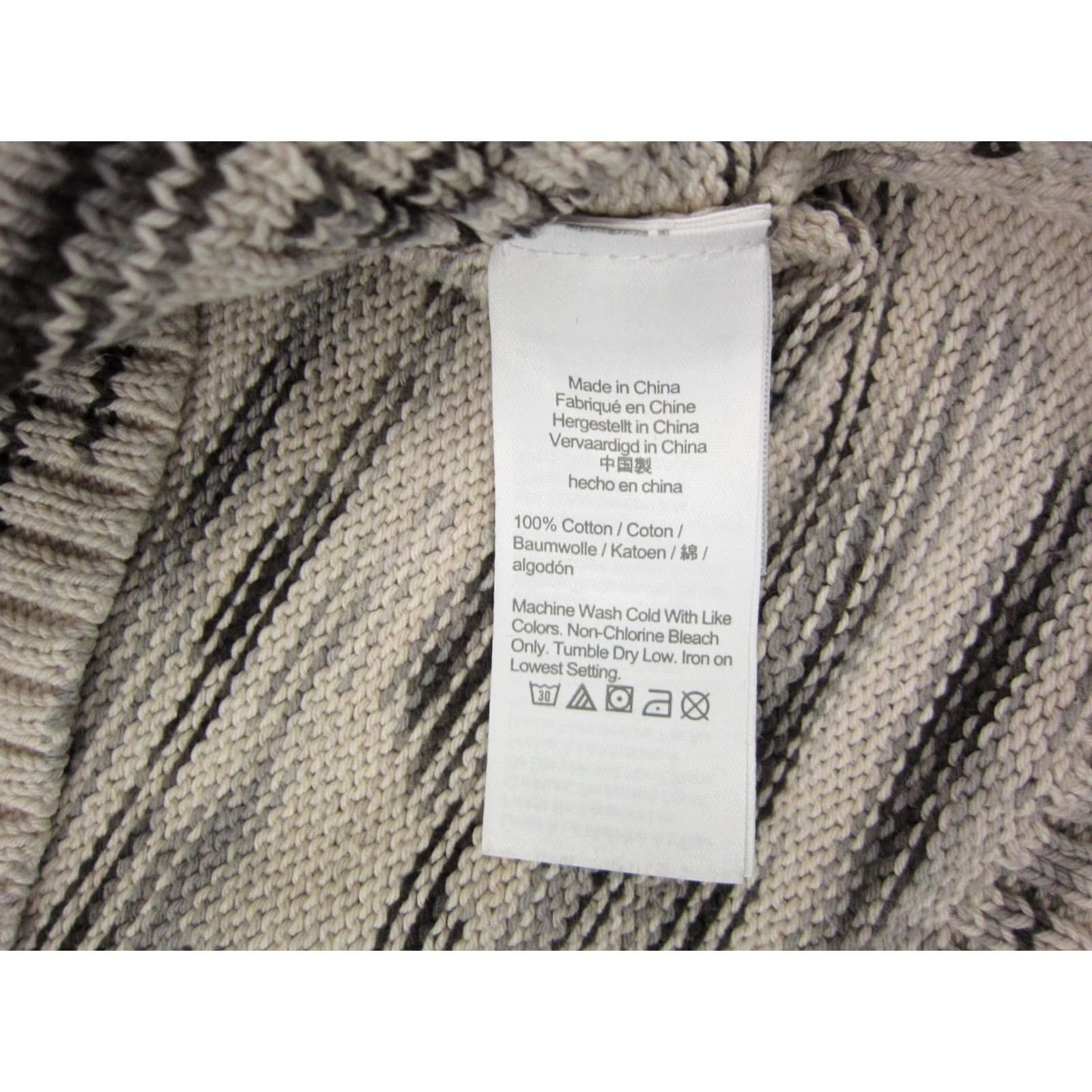 J.Crew J. Crew Sweater Womens Large Creme Knit Cotton Pullover Size L / US 10 / IT 46 - 6 Thumbnail