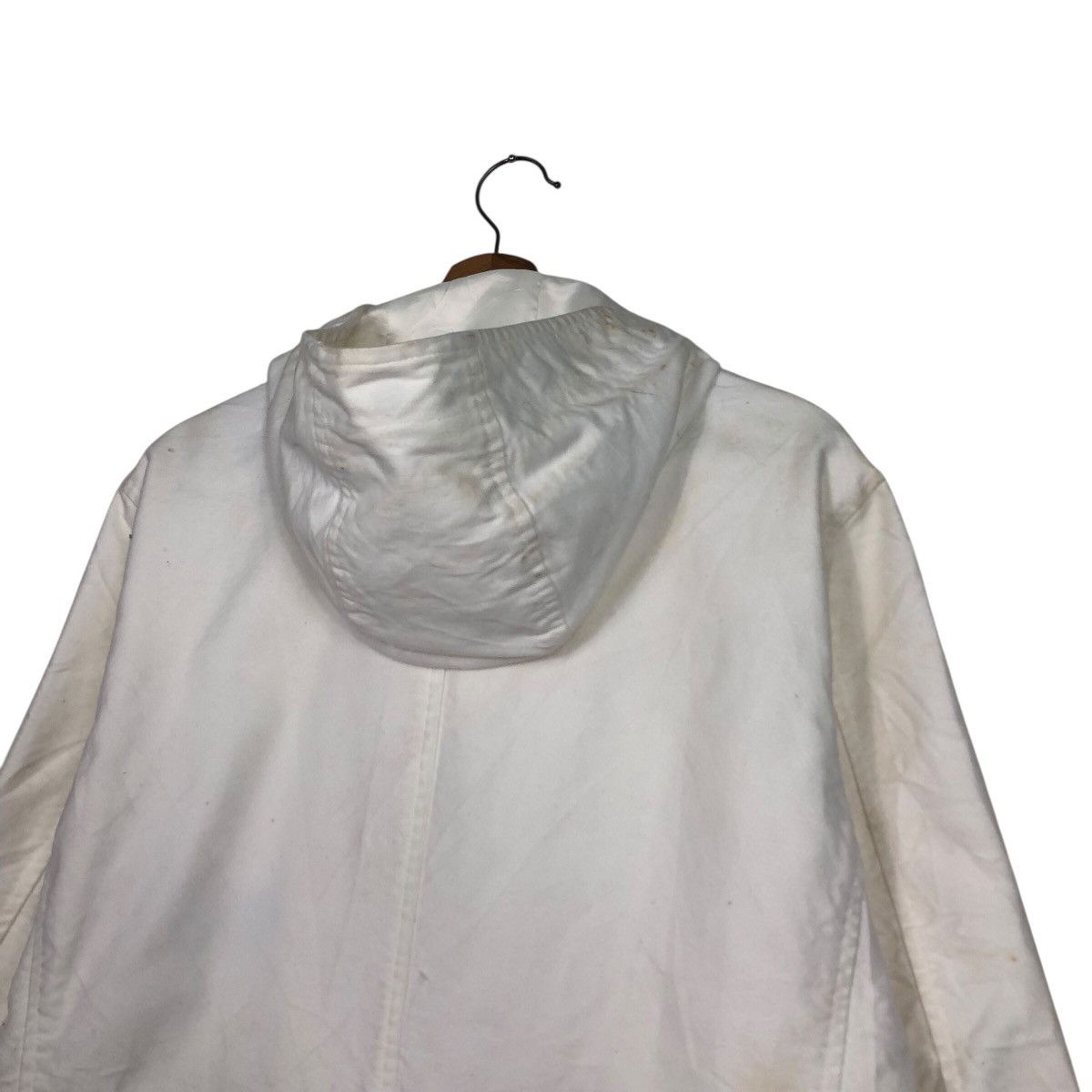 Japanese Brand 📌Vintage Biker Jacket Rich White Kenji Ito Comme Ca Size US L / EU 52-54 / 3 - 12 Thumbnail