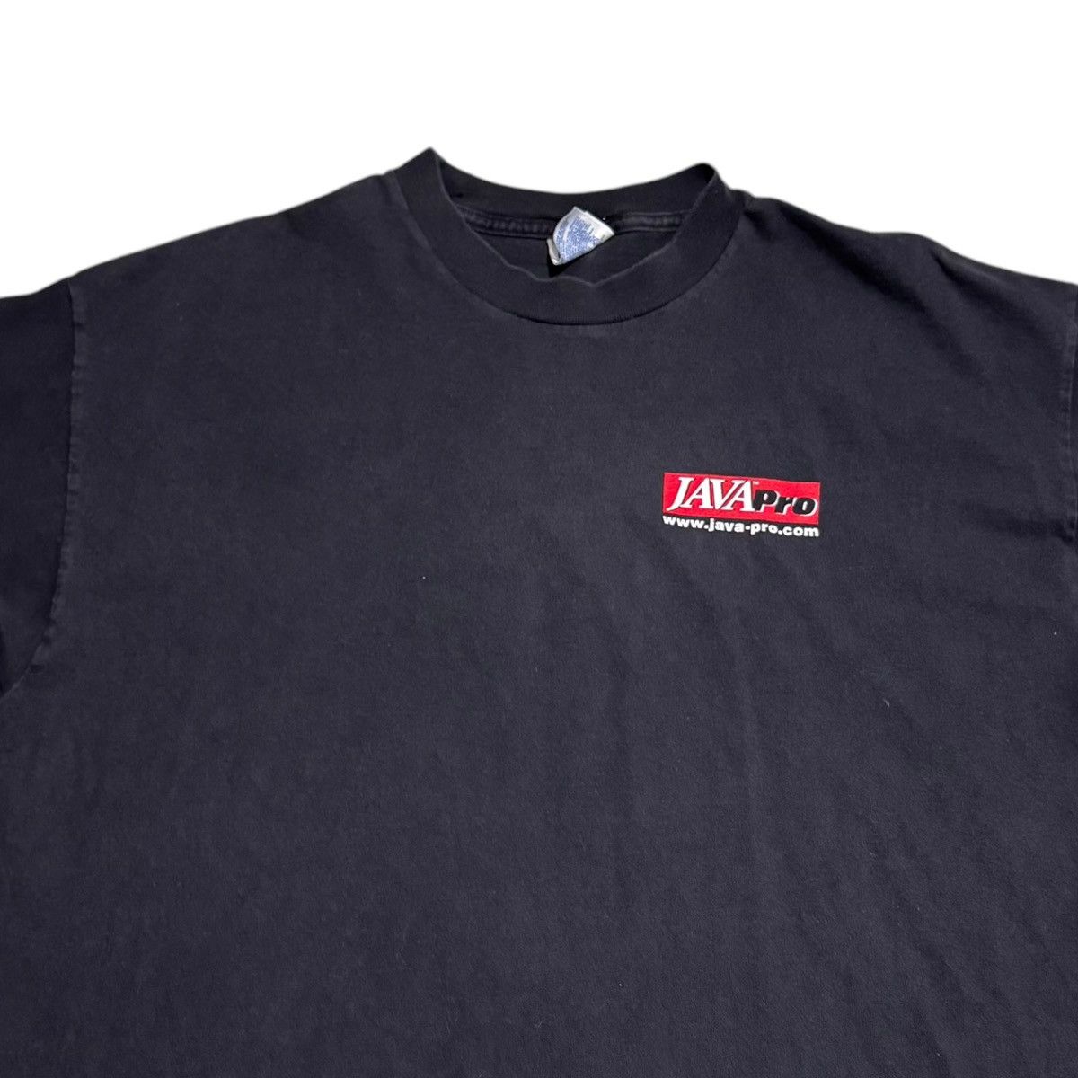Hanes Vintage Hanes Java Pro Coding IT Logo Cotton Shirt Adult XL Size US XL / EU 56 / 4 - 4 Thumbnail