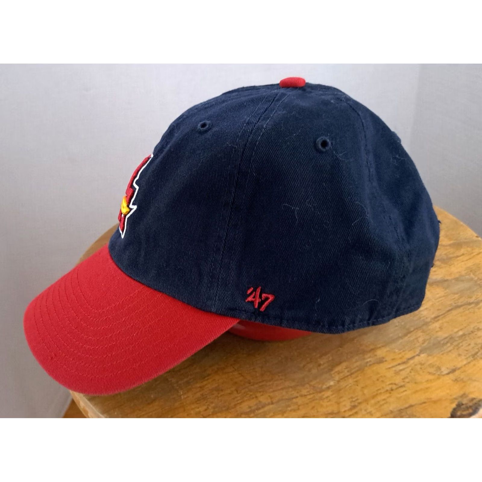 47 '47 Toledo Mud Hens Hat Blue Adjustable Men Baseball Cap Size ONE SIZE - 2 Thumbnail