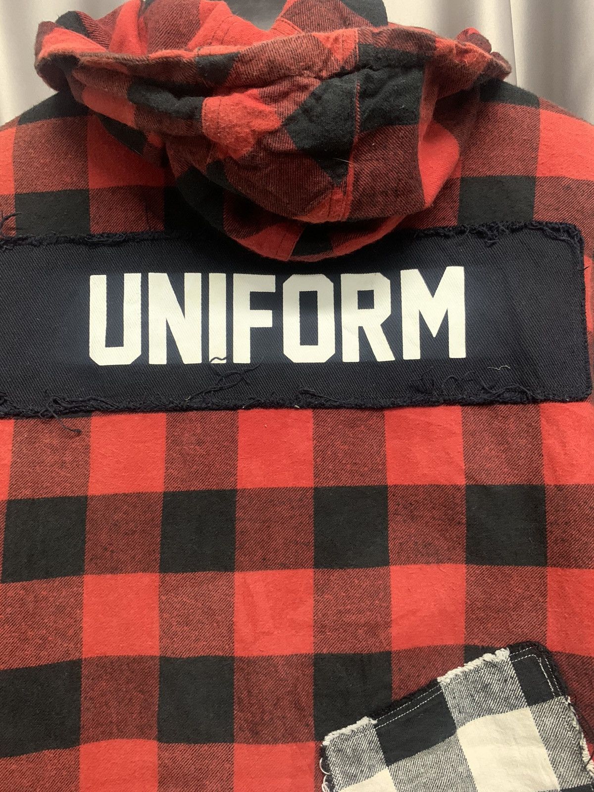 Sophnet. × uniform experiment RARE UNIFORM EXPERIMENT X SOPHNET HOODIE PATCHWORK Size US L / EU 52-54 / 3 - 9 Thumbnail