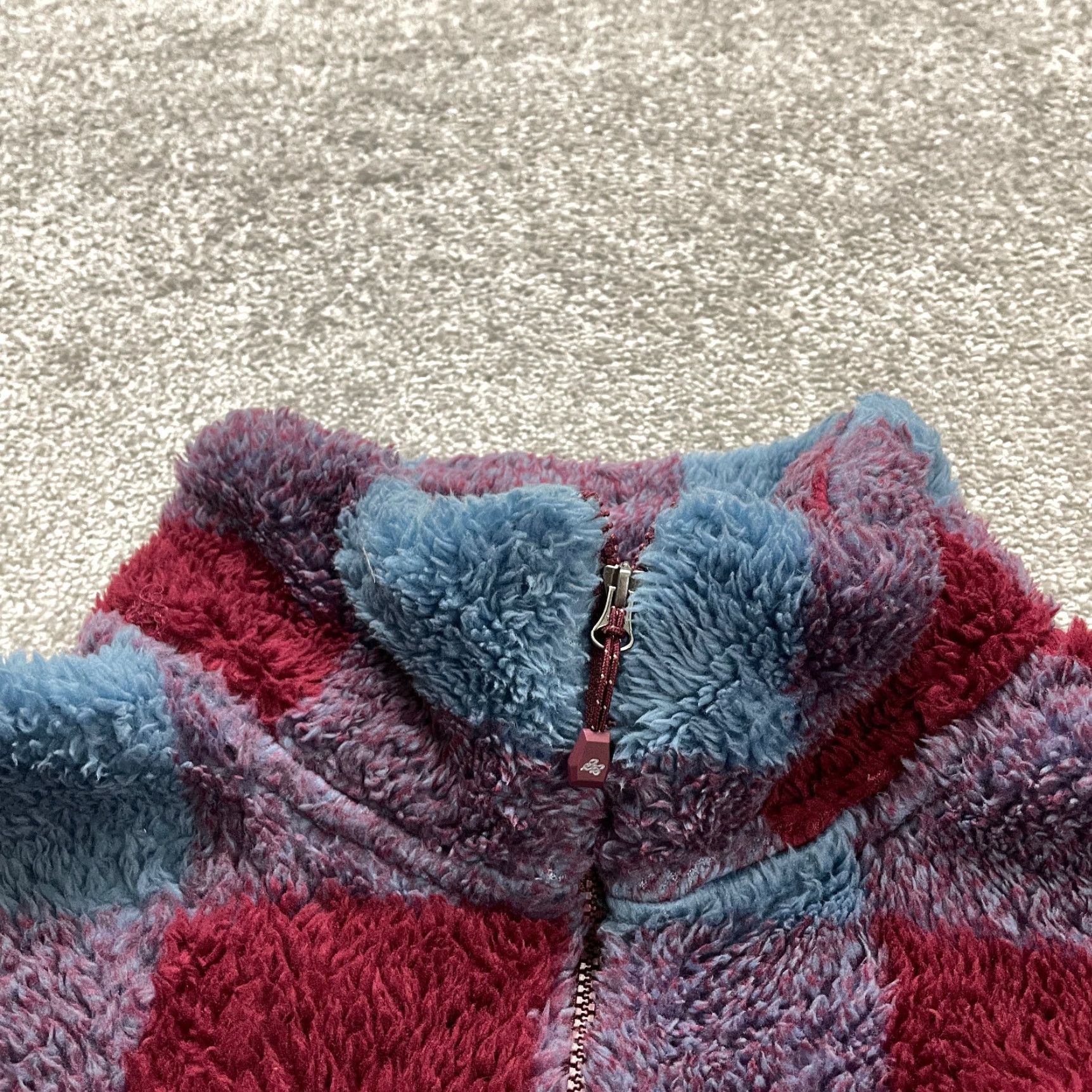 Eddie Bauer Eddie Bauer Jacket Womens XL Blue Red Plaid Fleece 1/4 Zip Soft Faux Fur Outdoor Size XL / US 12-14 / IT 48-50 - 4 Thumbnail