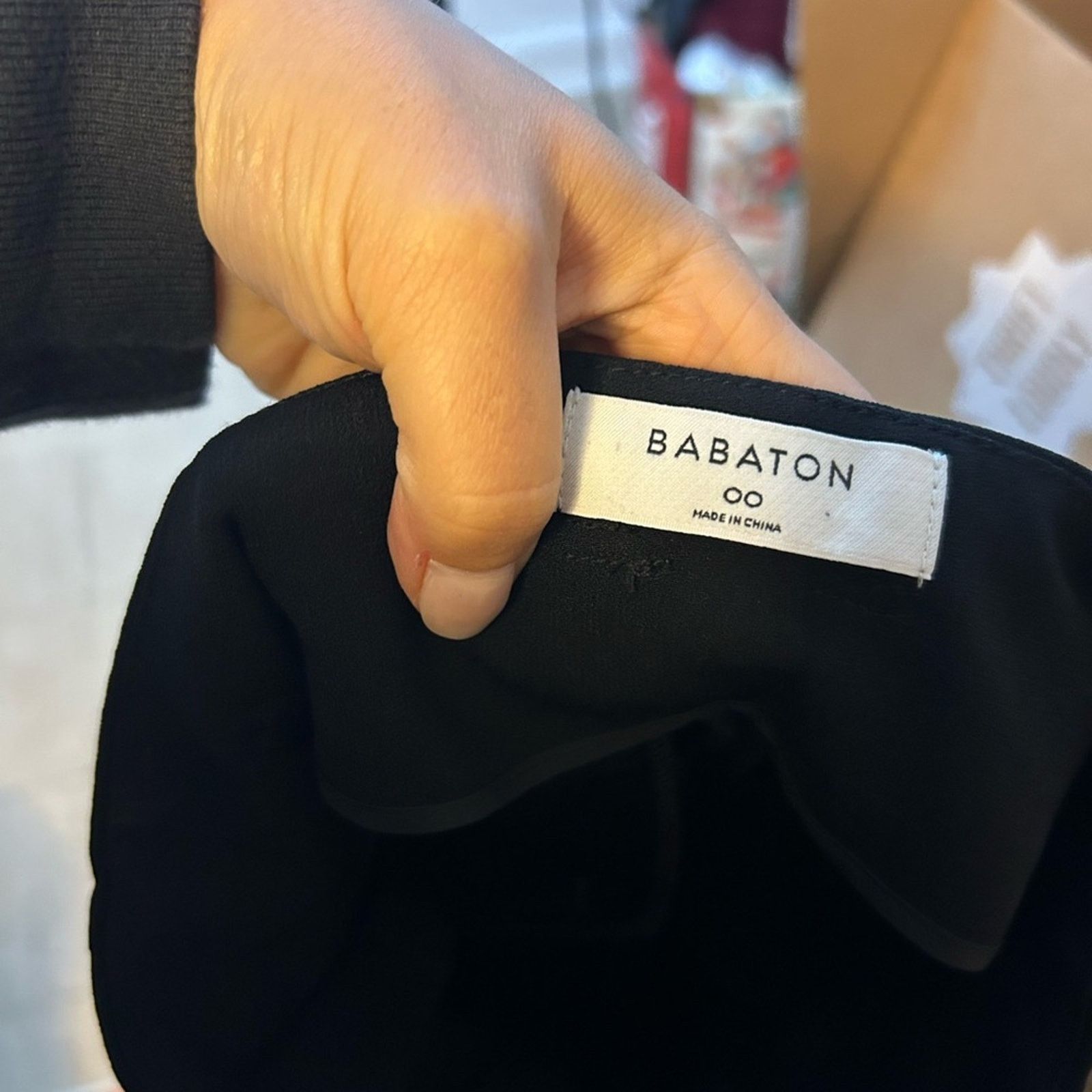 Aritzia Aritzia Babaton High Waisted Paper Bag Wide Leg Pants Size 24" / US 00 / IT 34 - 3 Thumbnail