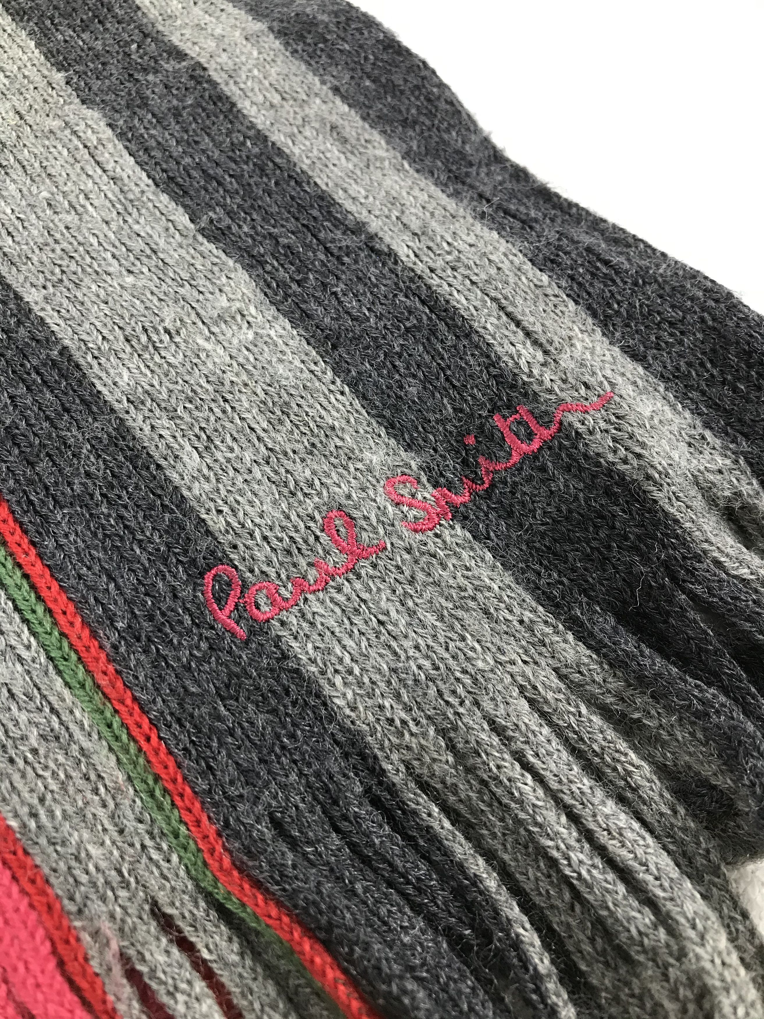 Paul Smith × Vintage Paul Smith Scarf / Muffler / Neckwear - WW1293 Size ONE SIZE - 4 Thumbnail