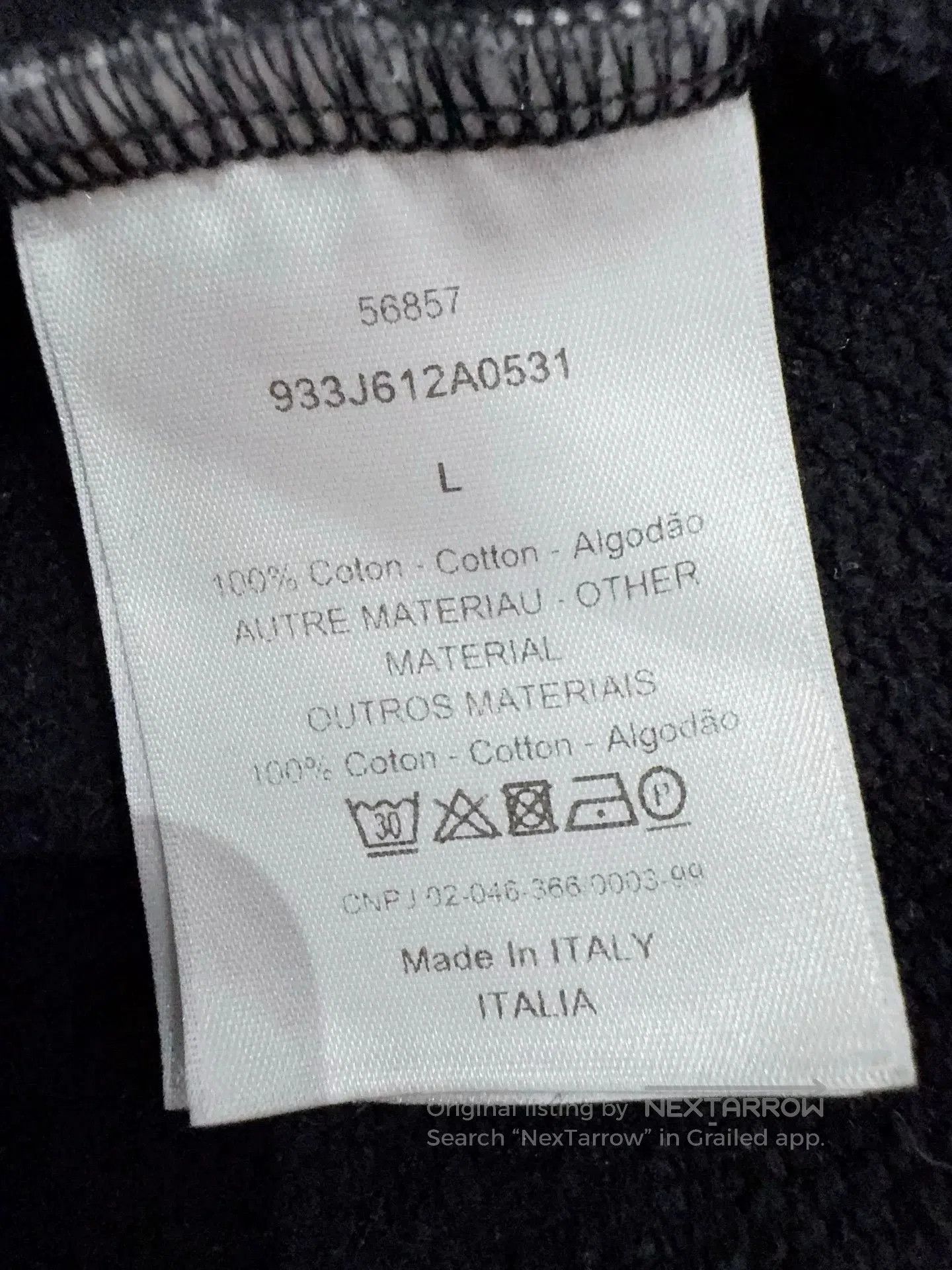 Dior Dior Small Bee Embroidery Sweatshirt. Size US L / EU 52-54 / 3 - 5 Thumbnail
