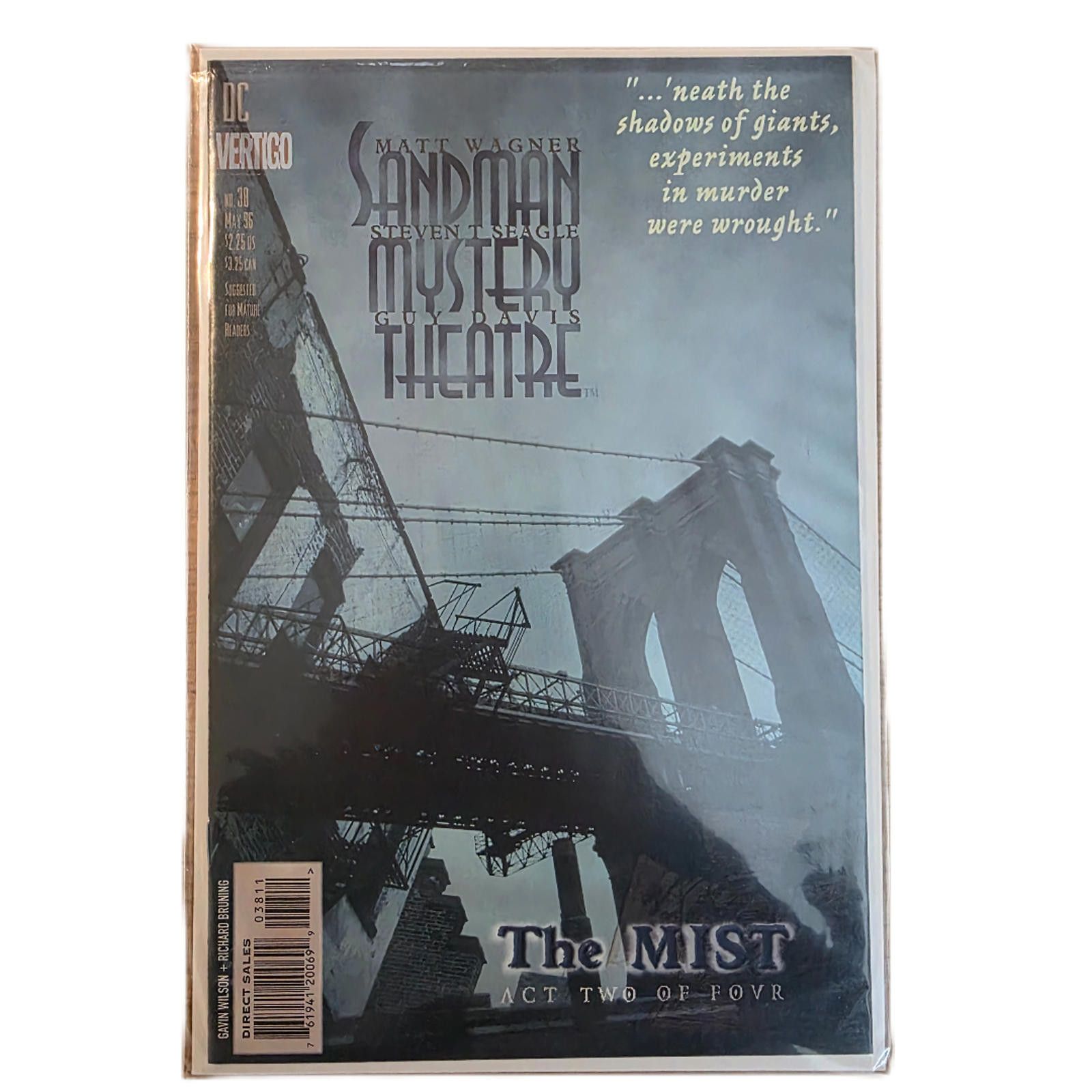 Other Sandman Mystery Theatre #38 NM Vertigo Noir Comic (C) Size ONE SIZE - 5 Thumbnail