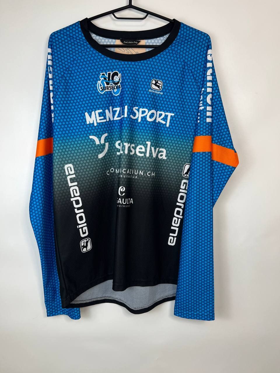 Vintage GIORDANA VC SURSELVA LONG SLEEVE CYCLING JERSEY SZ M Size US M / EU 48-50 / 2 - 1 Thumbnail