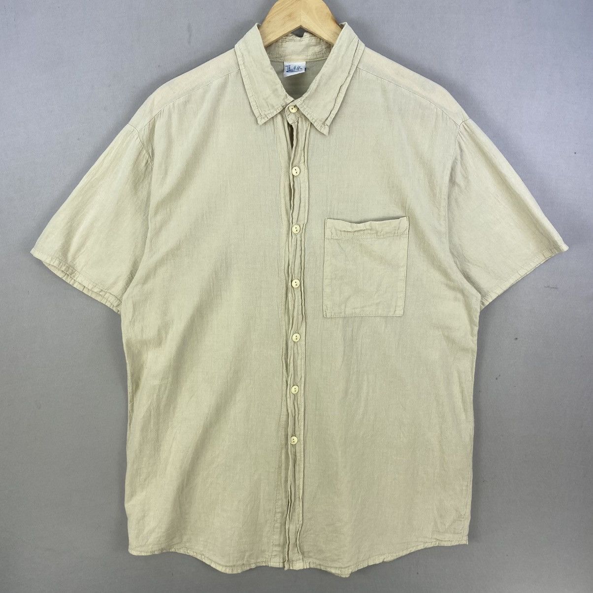 Vintage Vintage Thalatta Hand Made Shirt Size US L / EU 52-54 / 3 - 1 Thumbnail