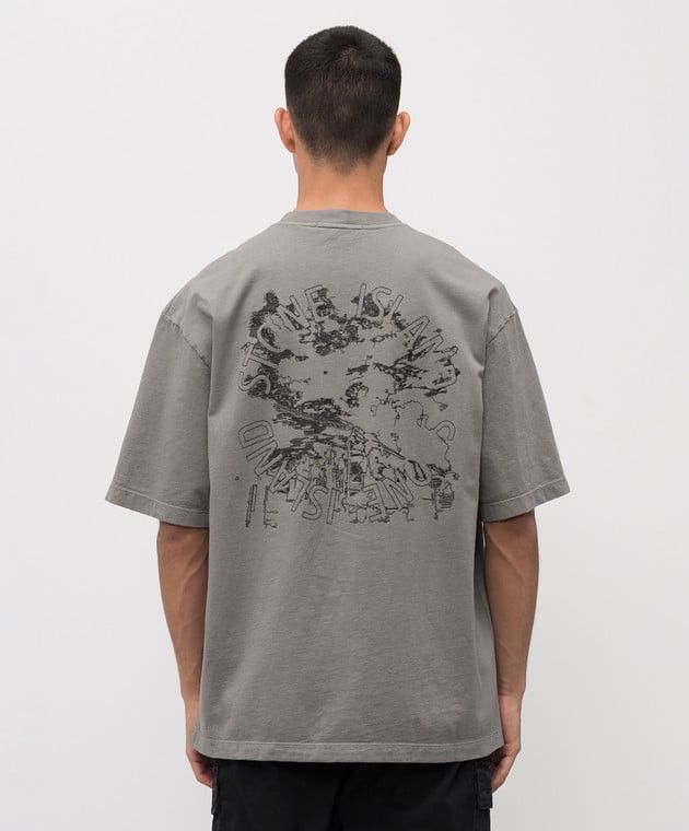 Stone Island Stone Island Embroidered Graphic T Shirt Size US M / EU 48-50 / 2 - 2 Thumbnail