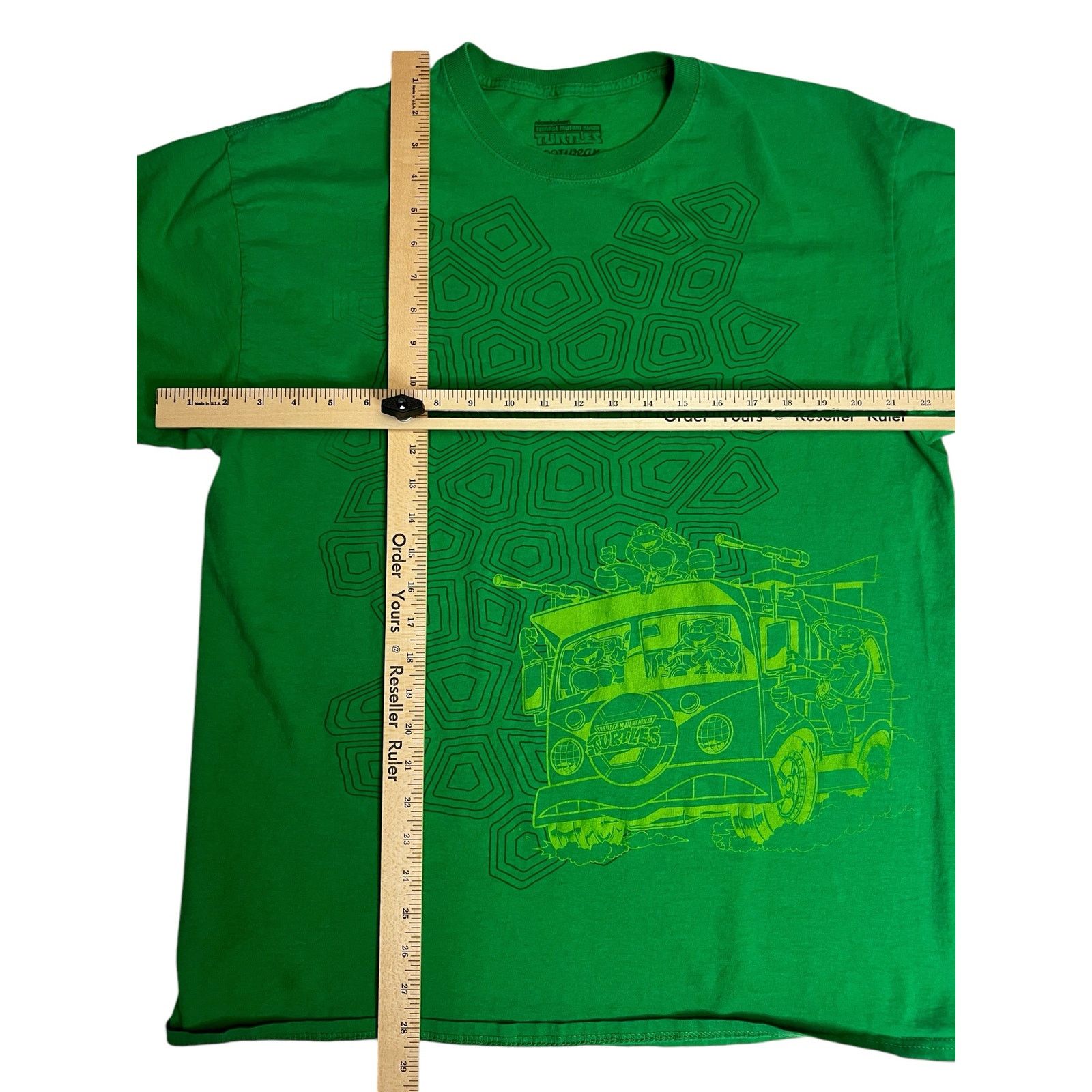 Nickelodeon Teenage Mutant Ninja Turtles Van Green Shirt XL Loot Crate Size US XL / EU 56 / 4 - 6 Thumbnail