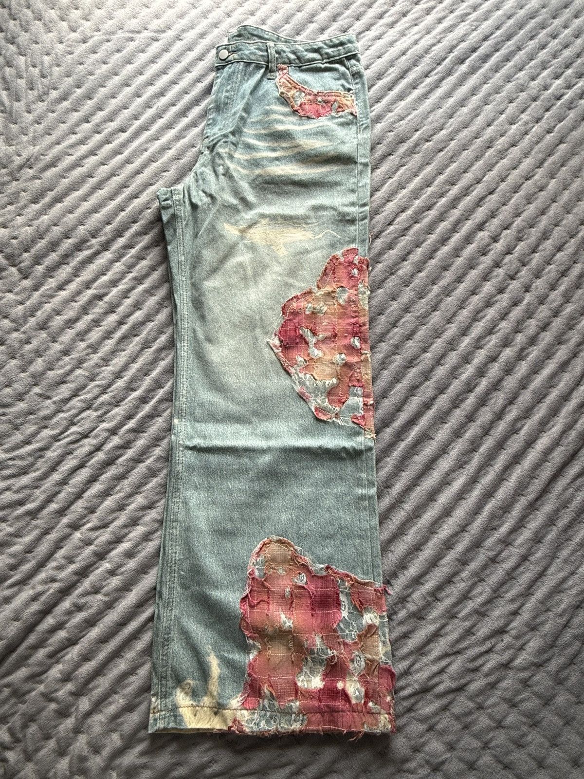 Other Floral pattern denim Size US 42 / EU 58 - 1 Thumbnail