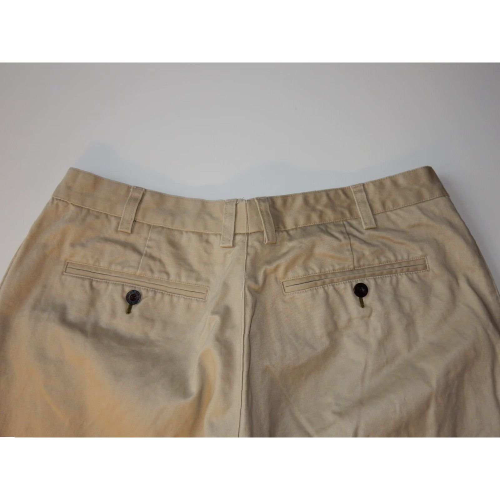 Orvis VINTAGE Orvis Men's Chino Pants Size 40x31 Flat Front Khakiâ€¢Beige Men's Clothing Size US 40 / EU 56 - 2 Thumbnail